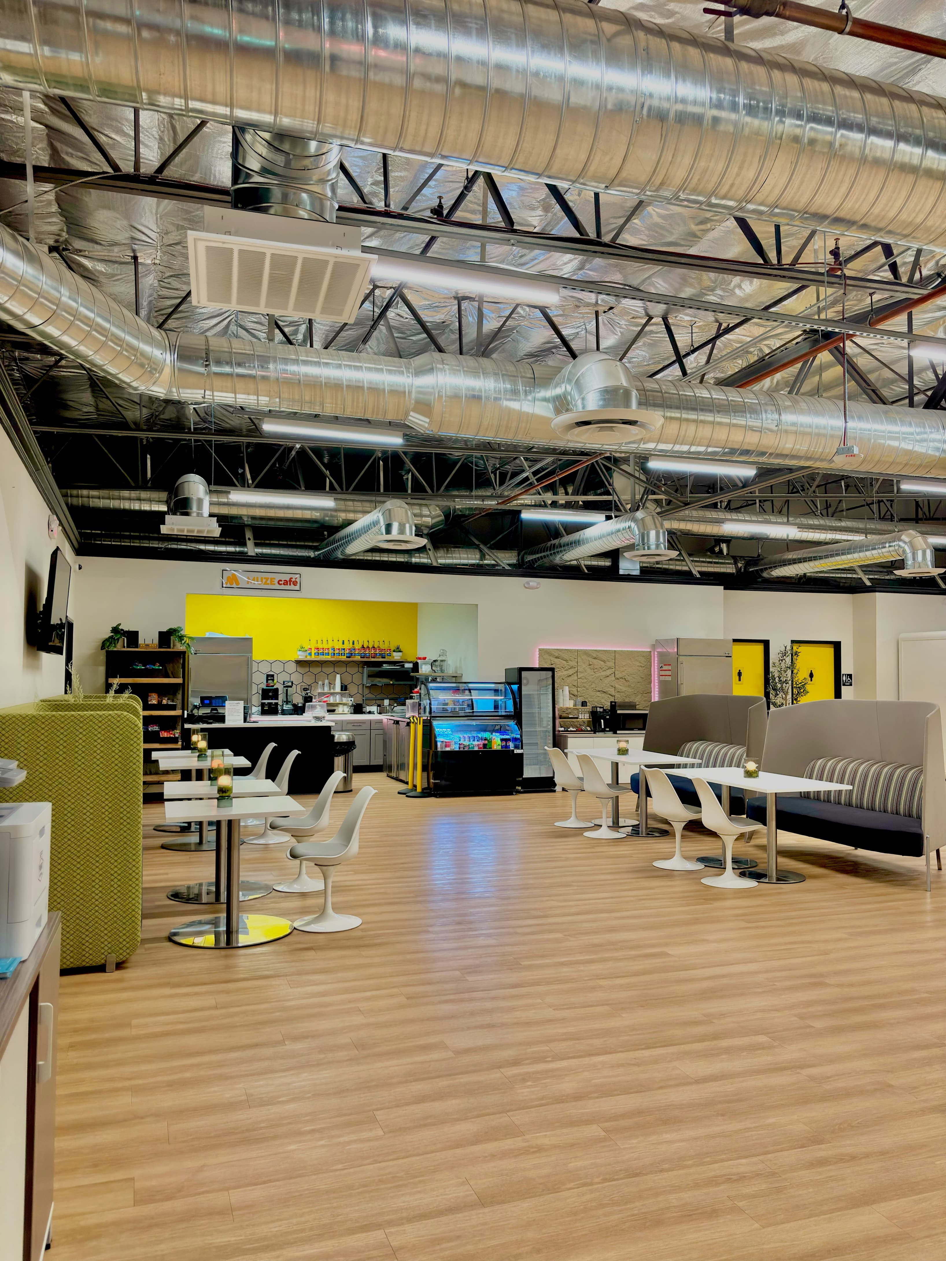 Common area and cafe