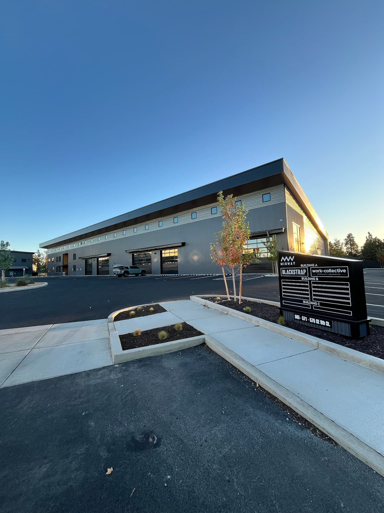 Leading into the Midway campus