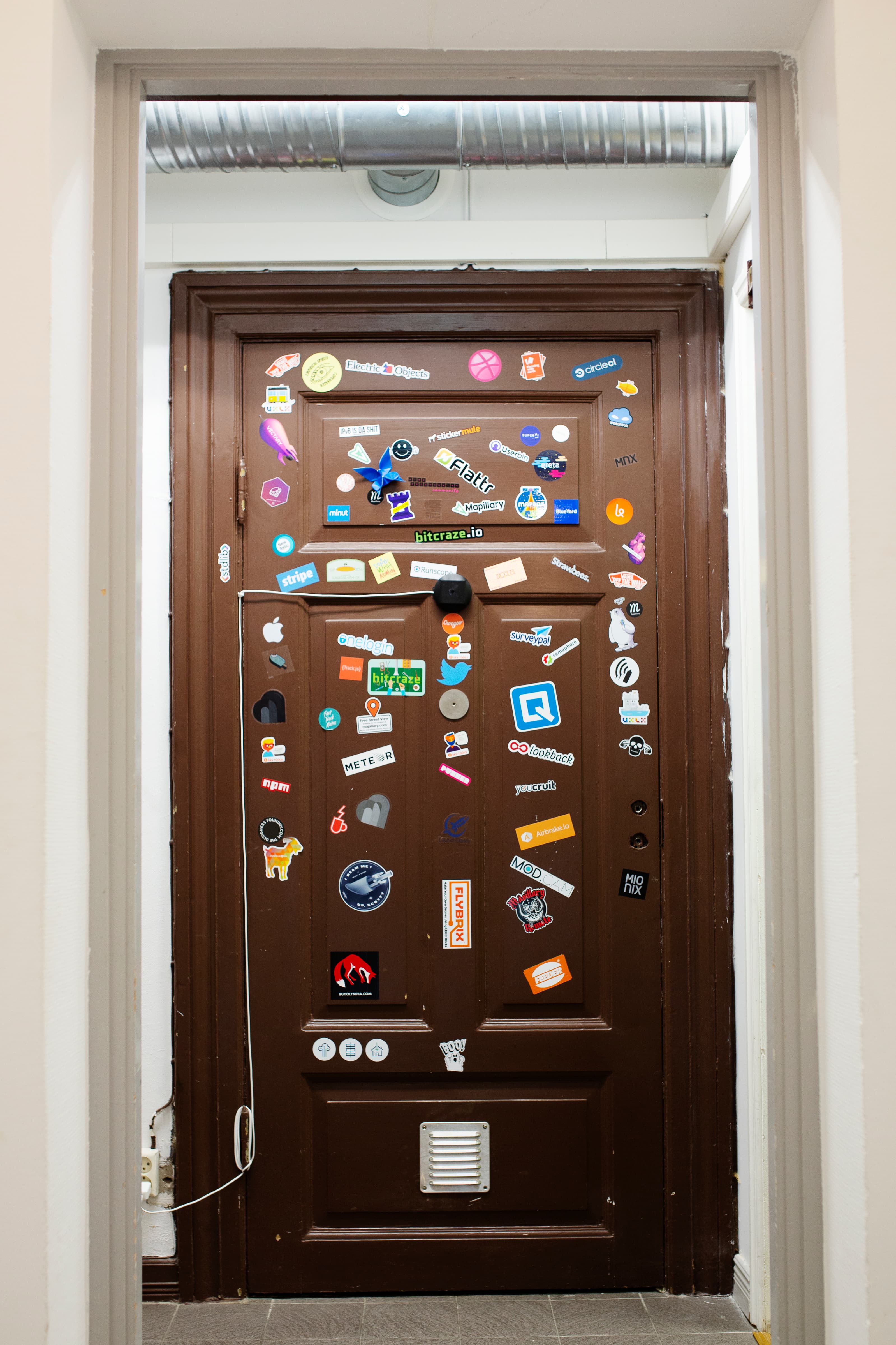 Add your sticker when you move in