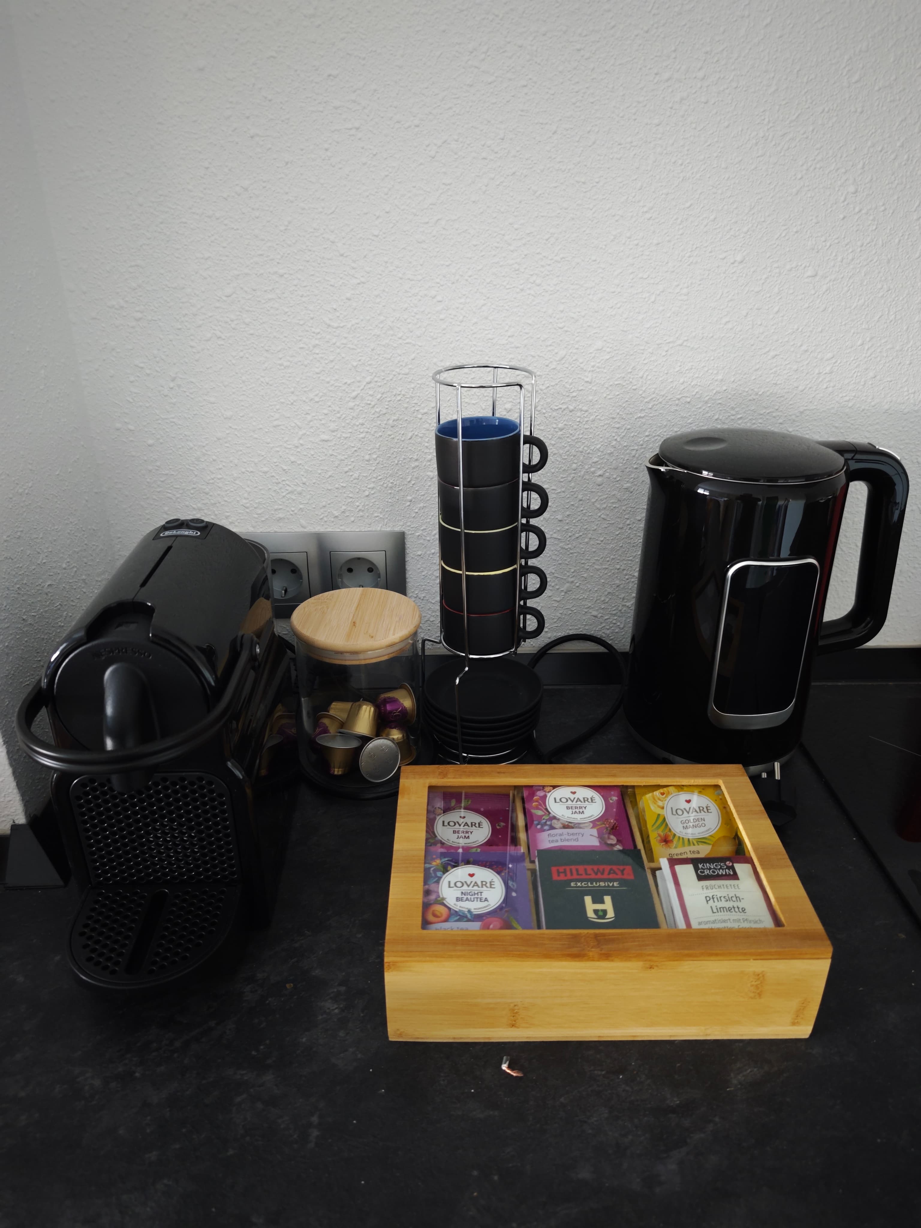 Tea and coffee Tea and coffee