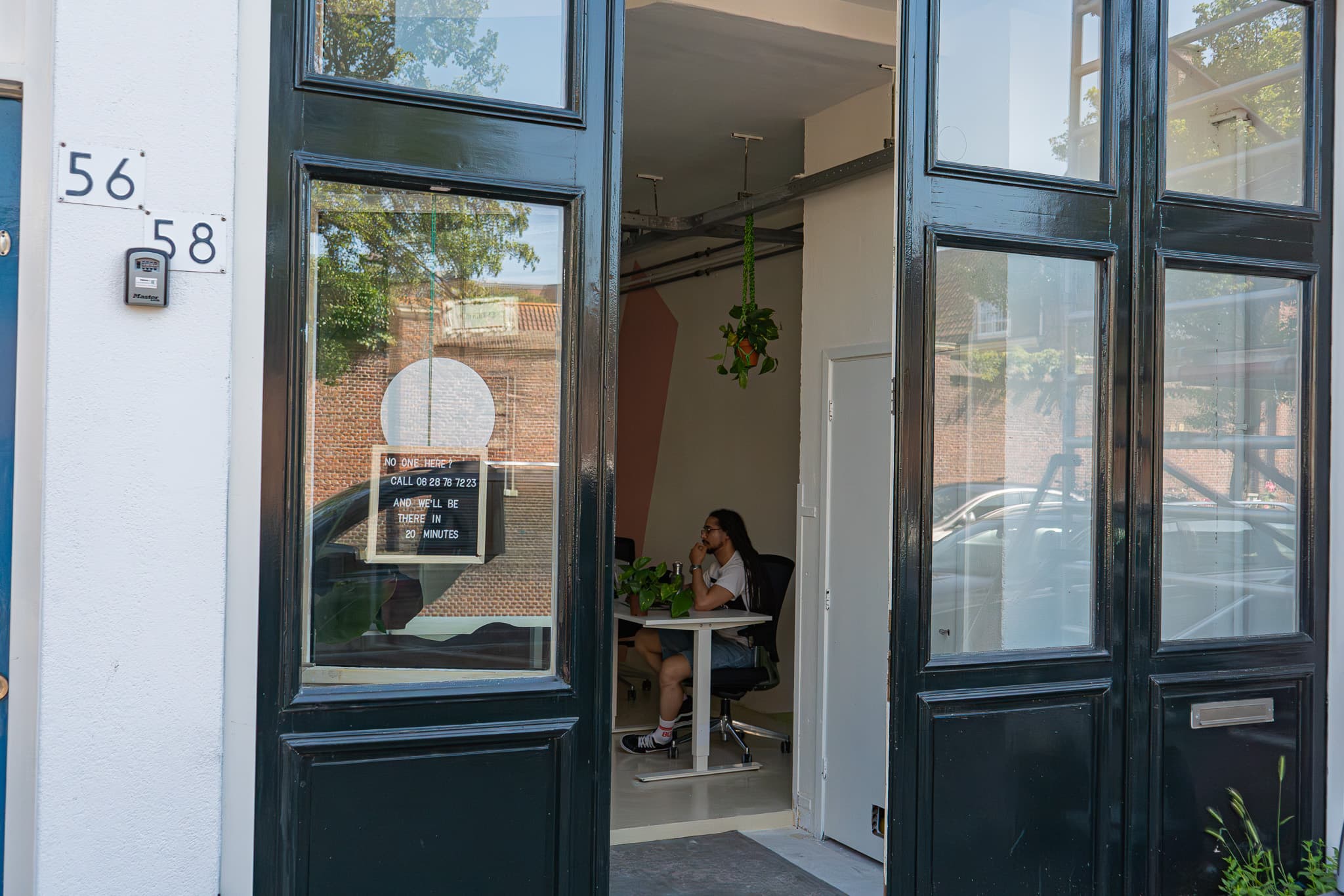 front door