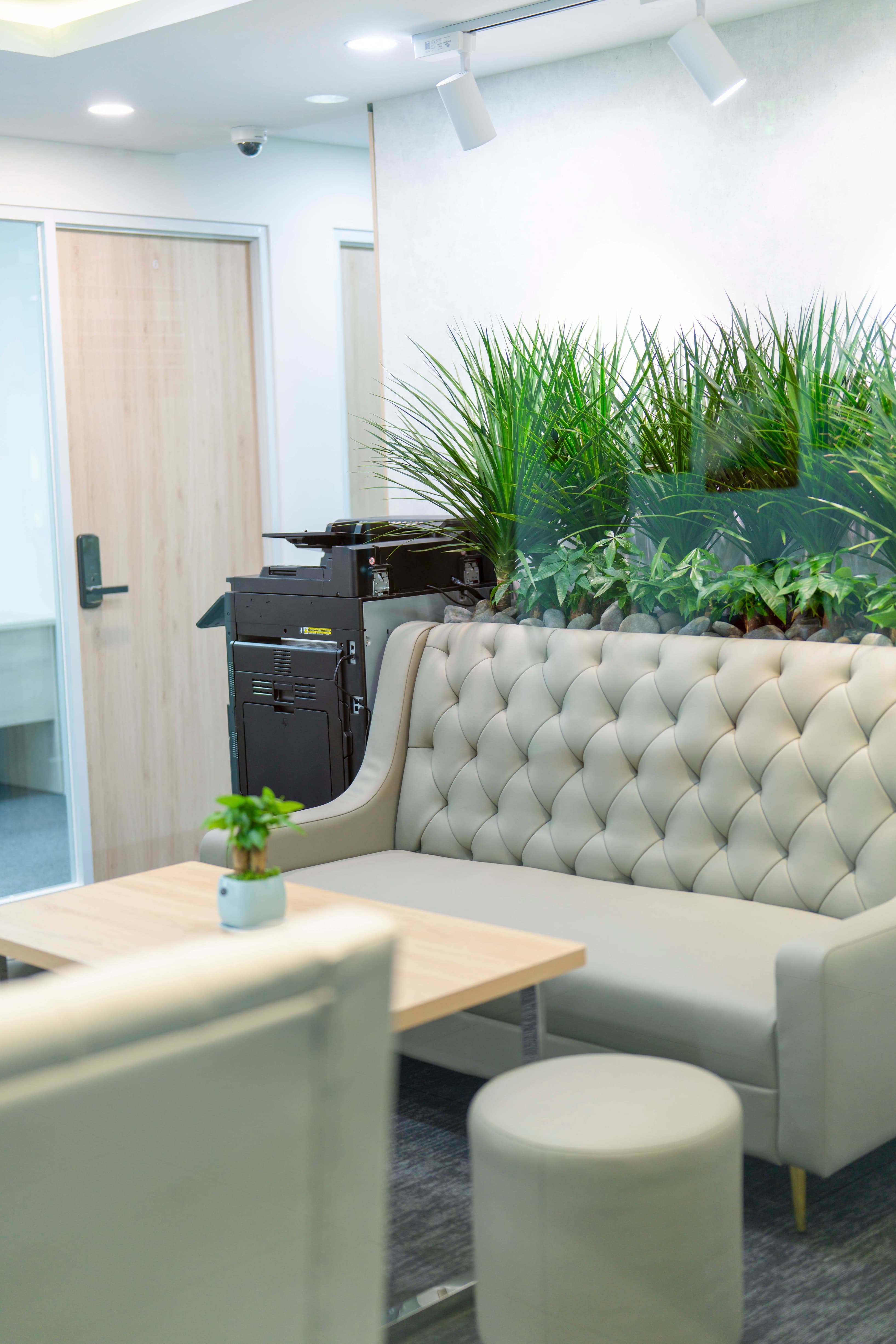 Reception area Reception area