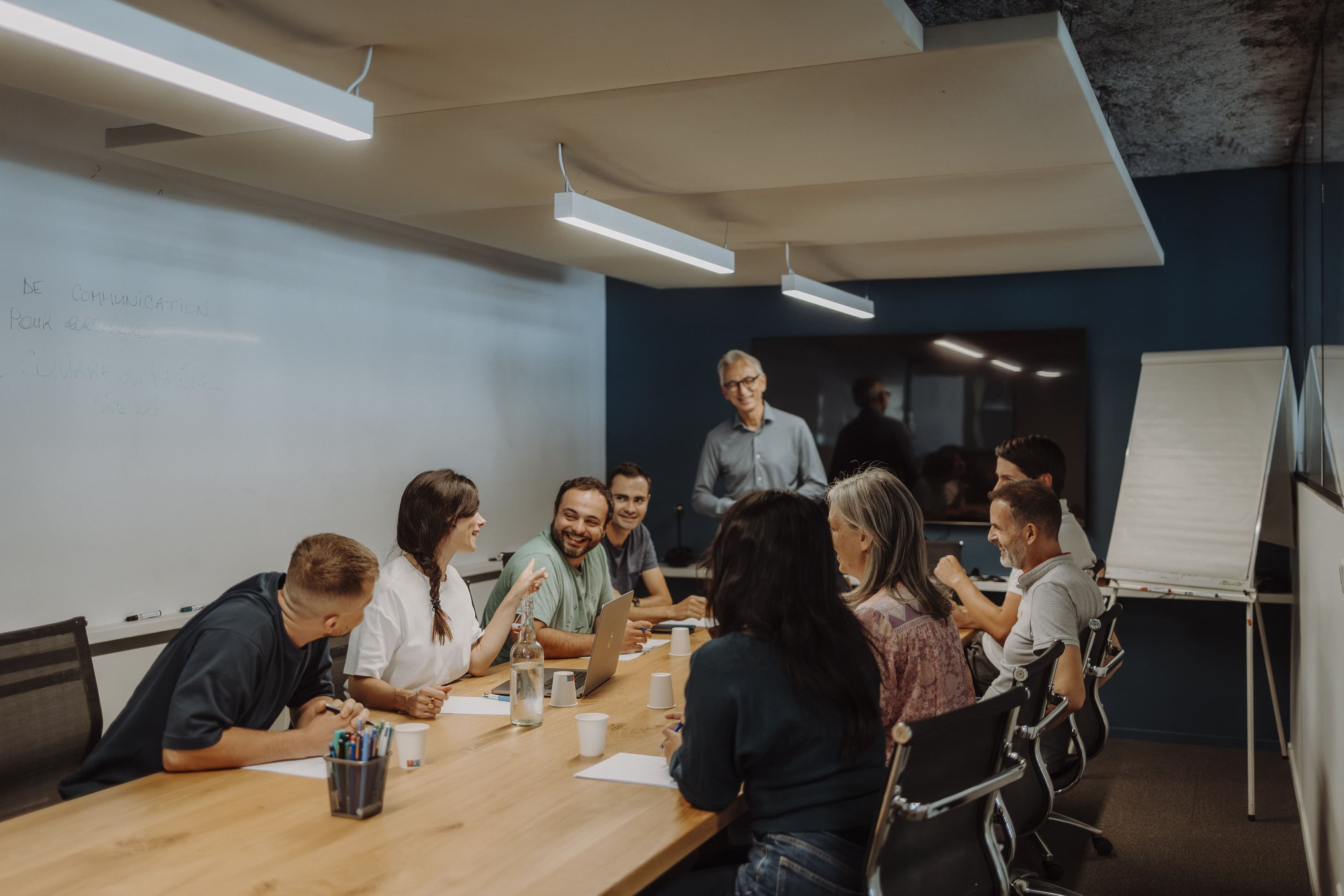 The big meeting room The big meeting room