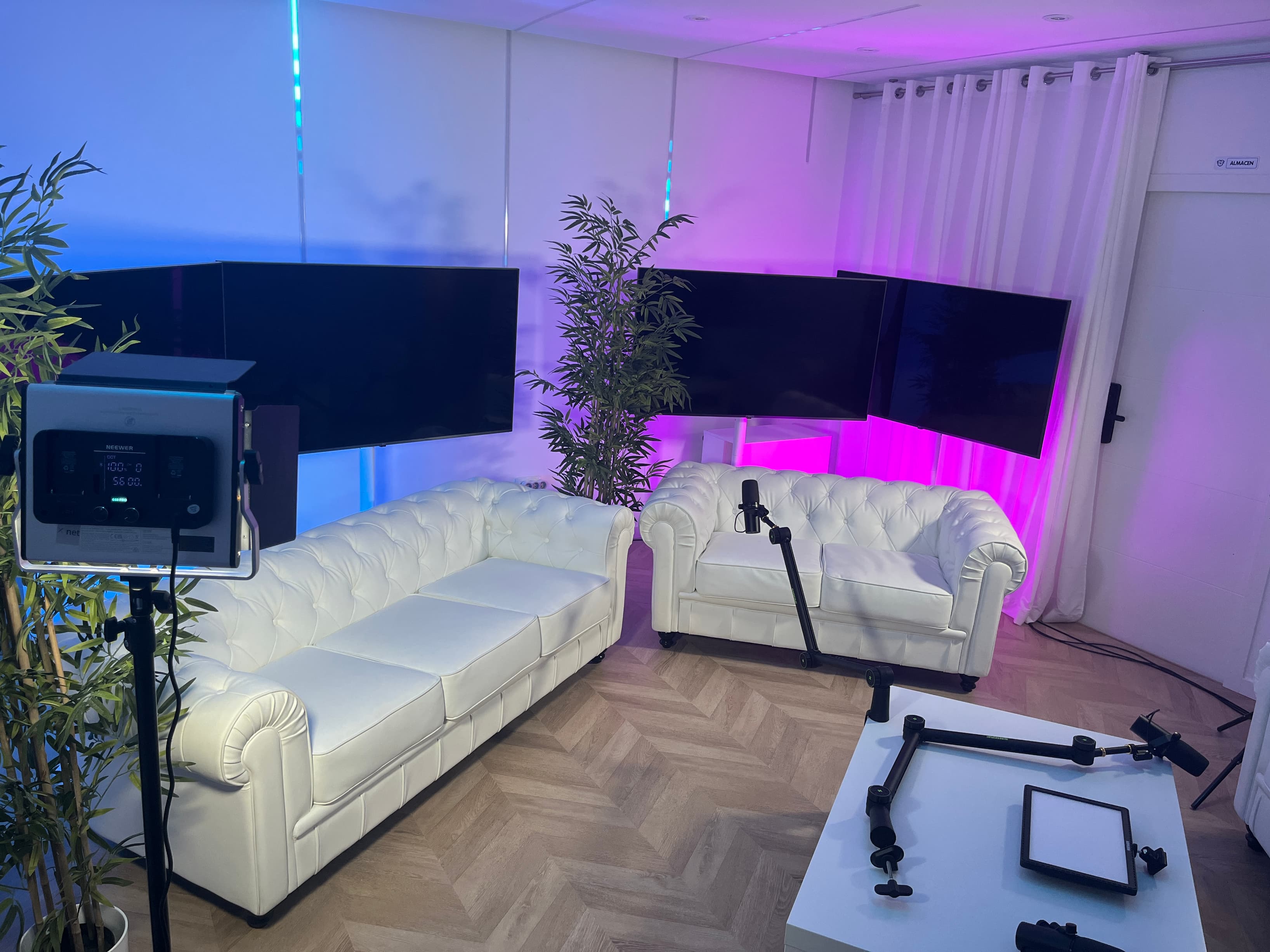 Sala de grabación de contenido
