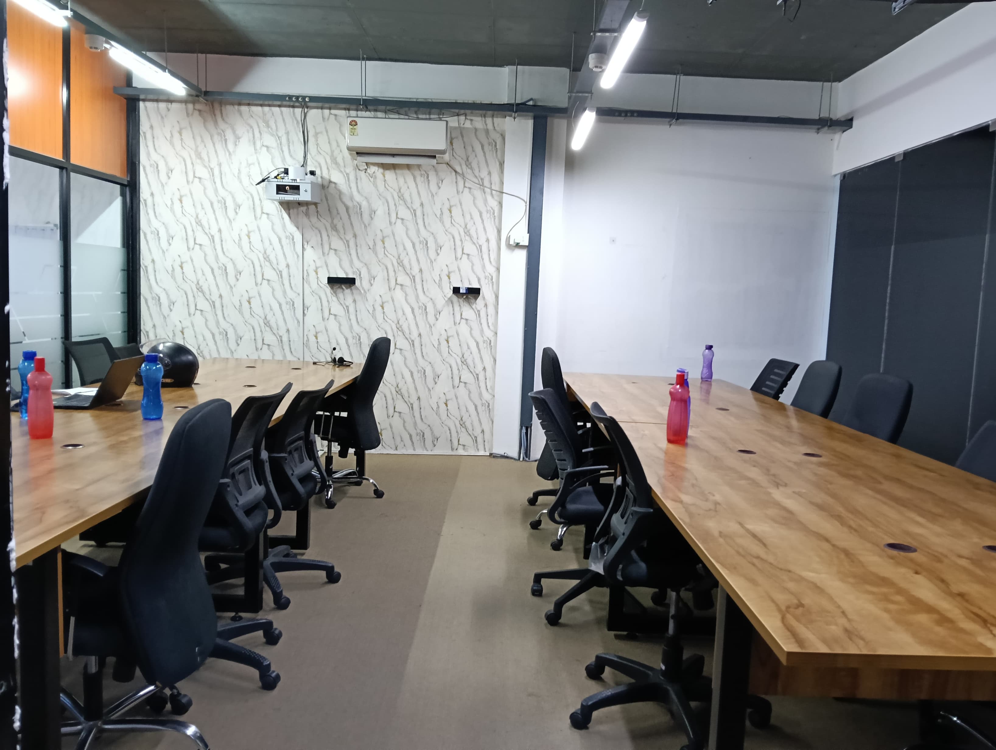 First floor work area