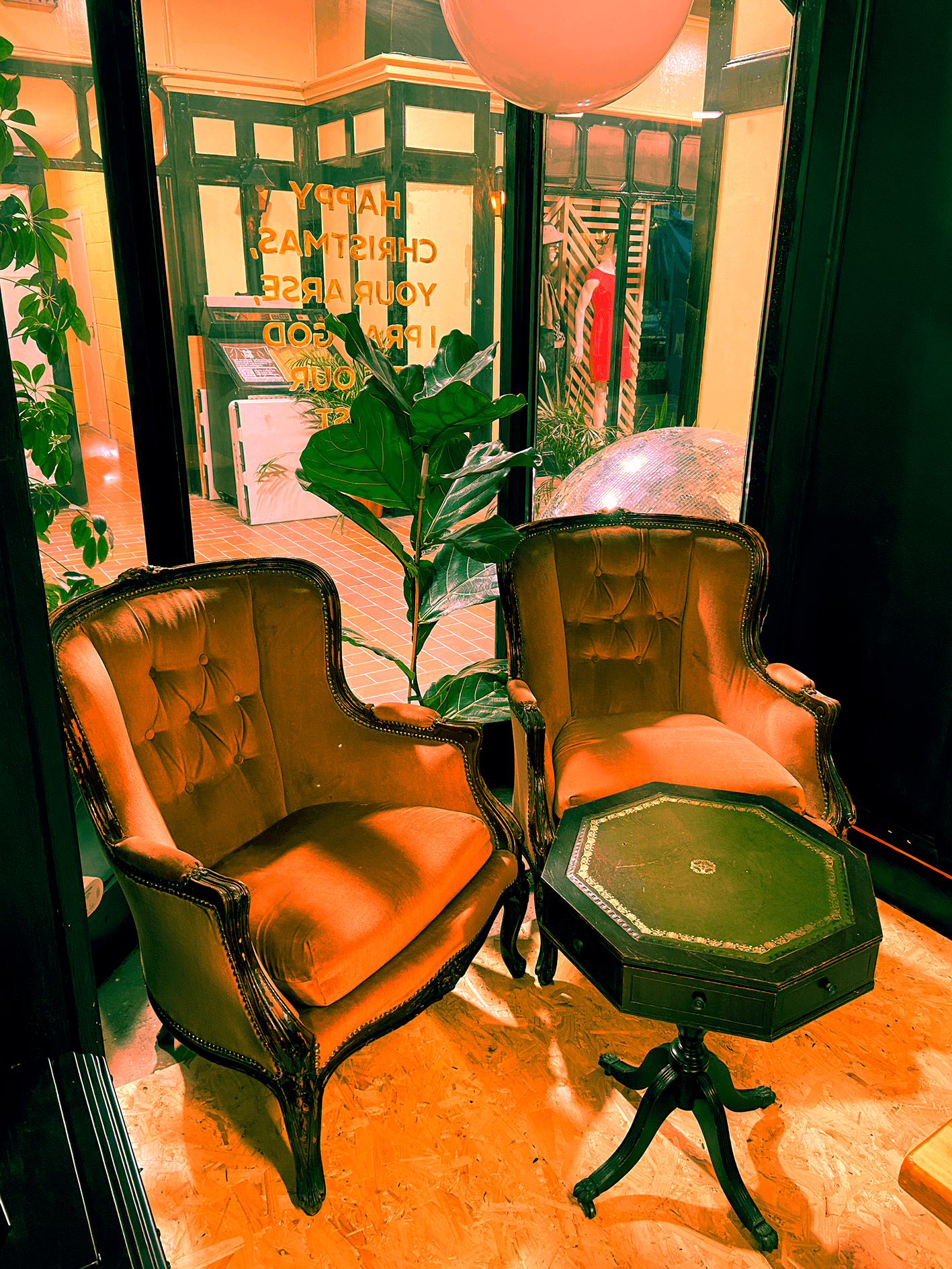 Comfy seats