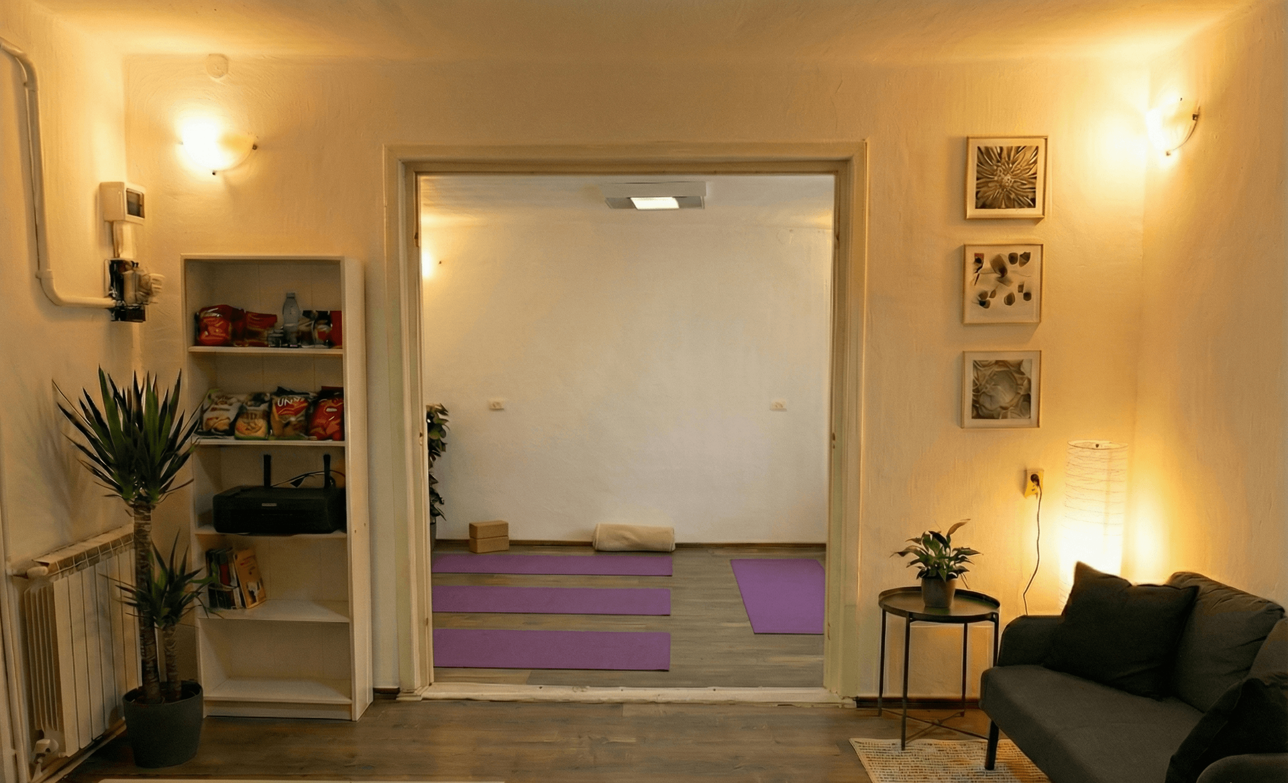 Resting lounge and active room Resting lounge and active room