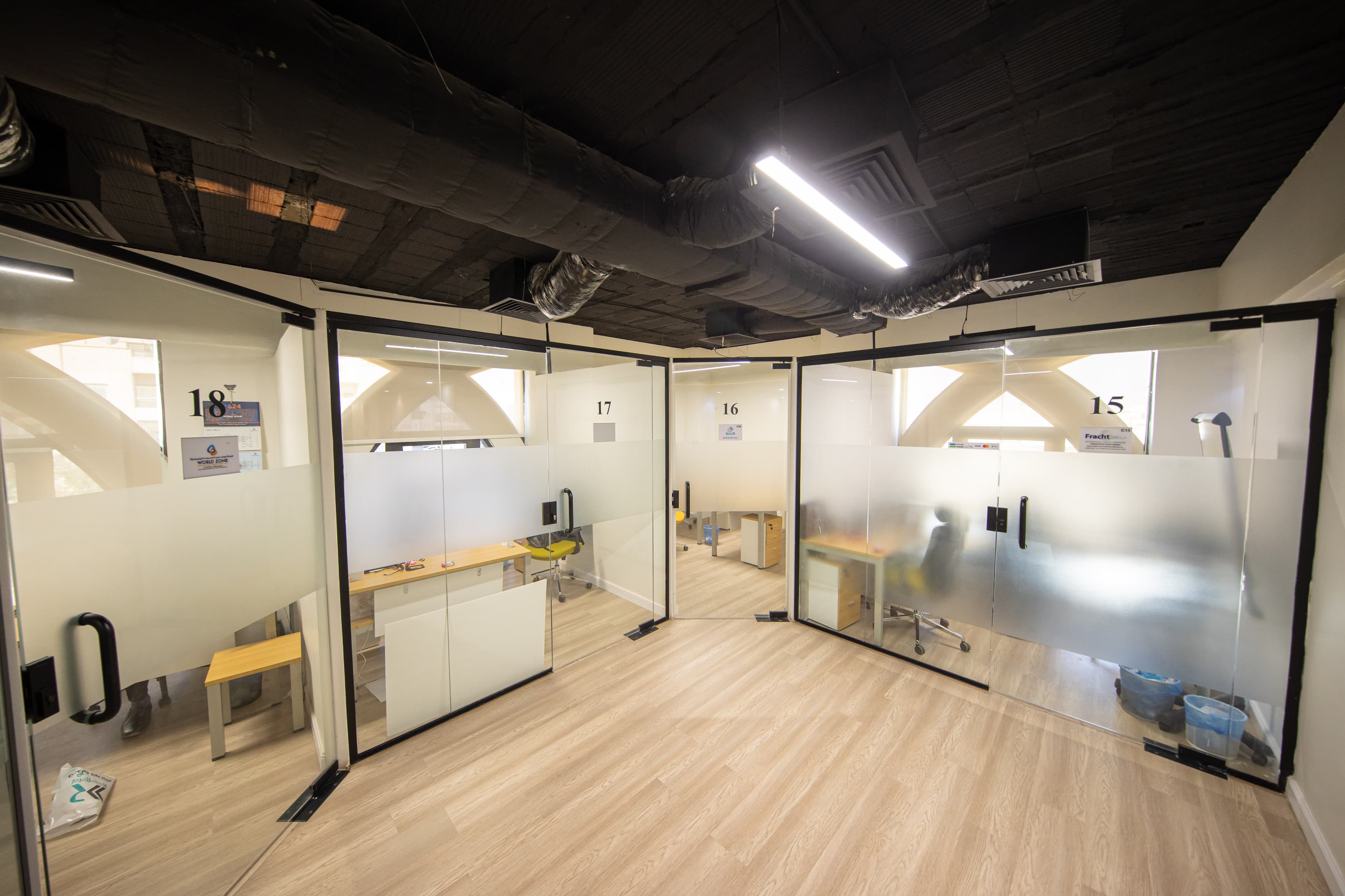 Private office spaces