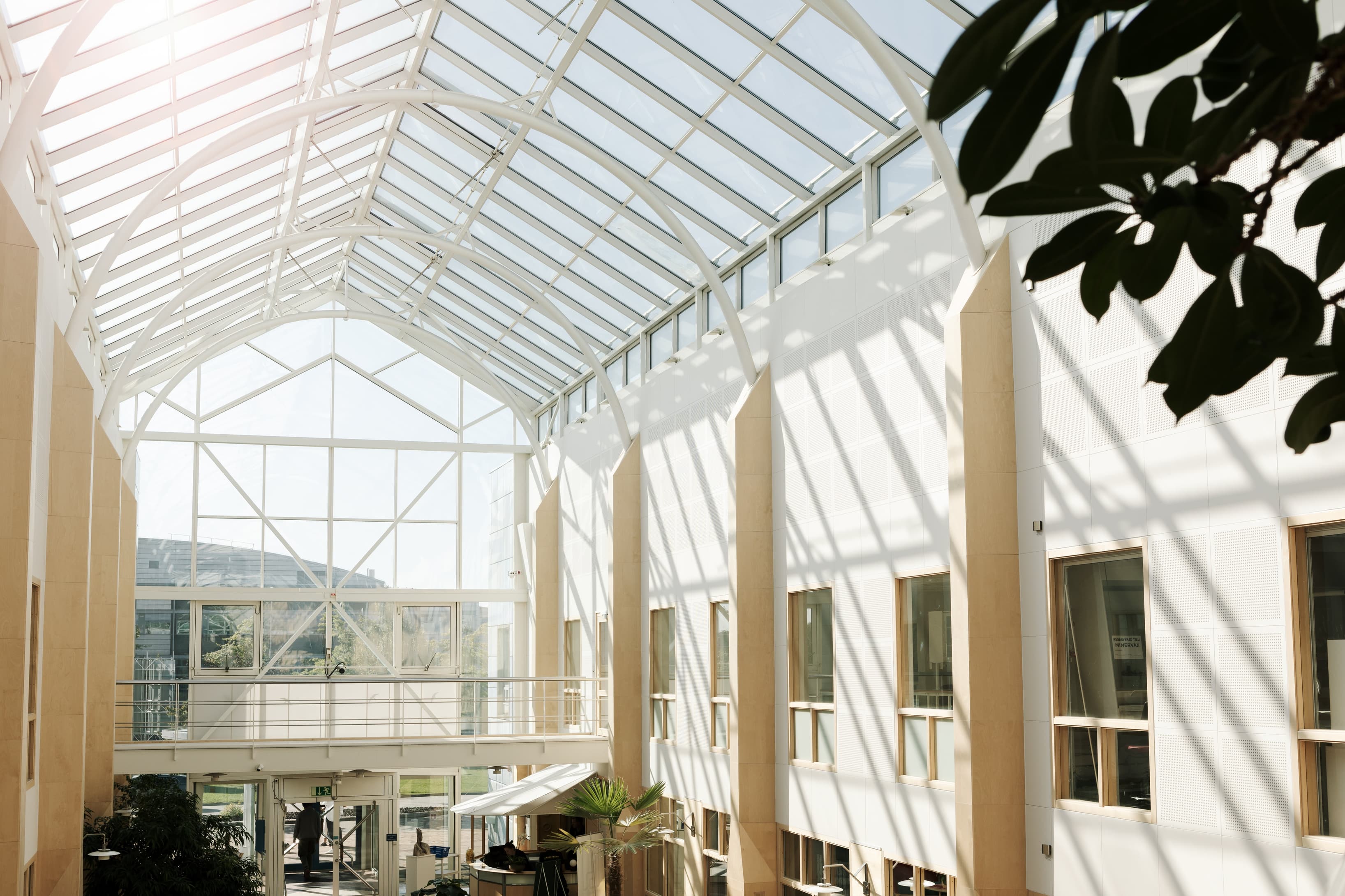 building interior - glass atrium building interior - glass atrium