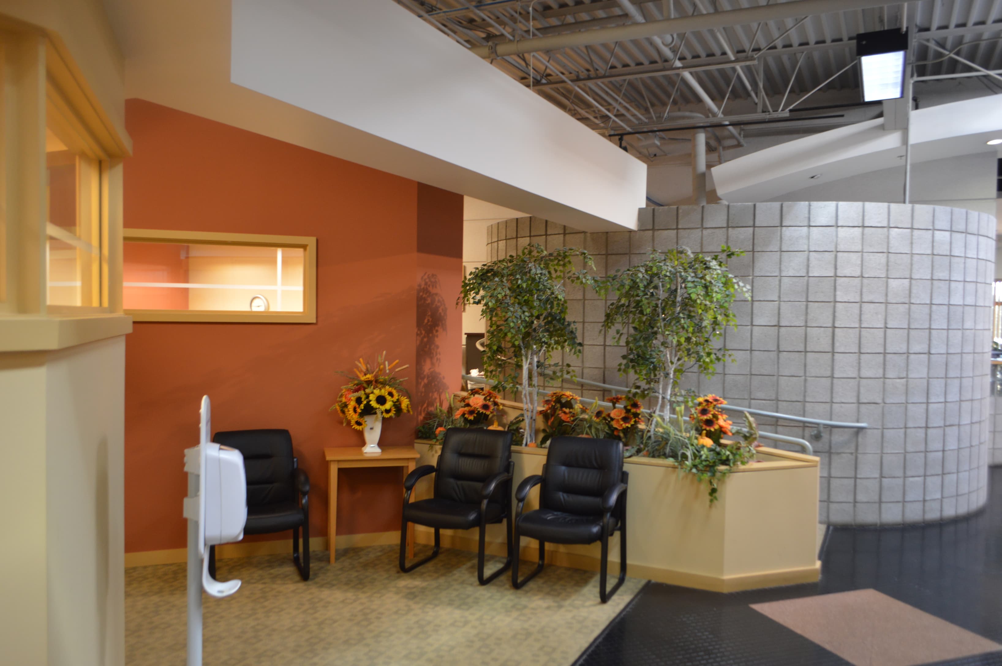 Office waiting area