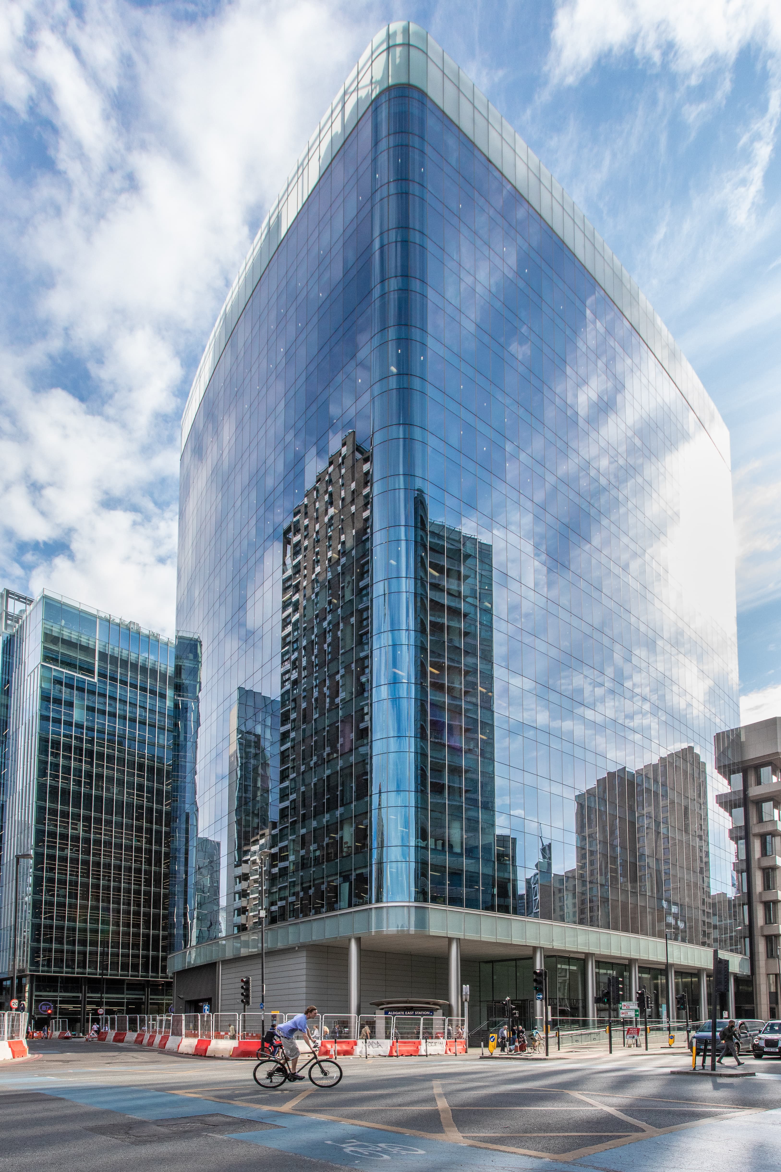 beyond Aldgate Tower beyond Aldgate Tower