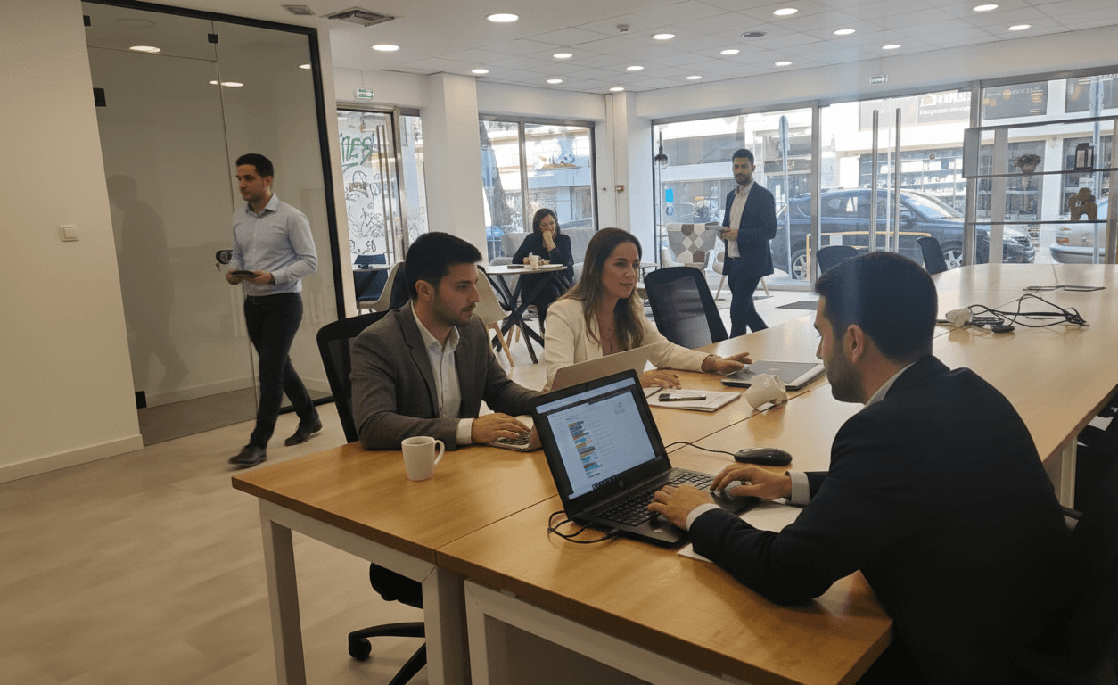 Co-working area