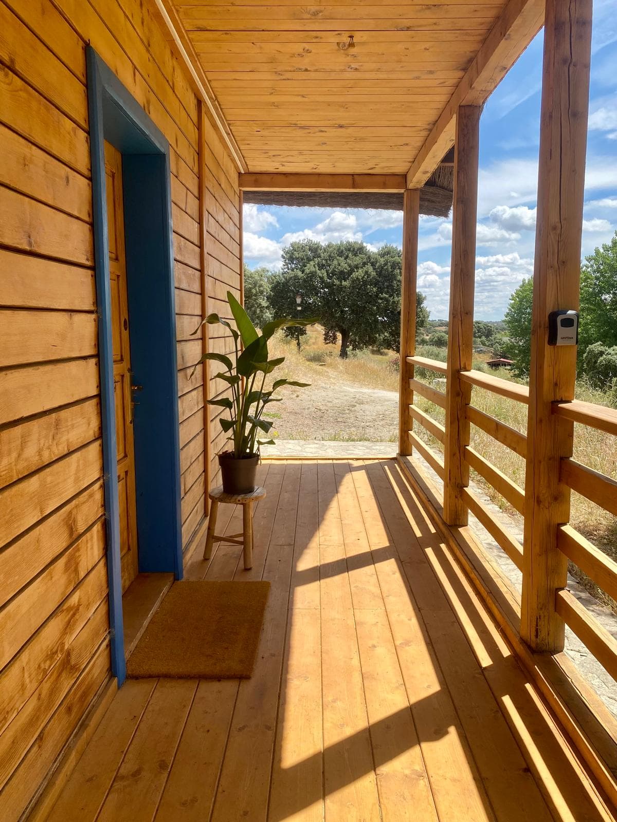 outdoor spaces and terraces outside each cabin so you can experience nature