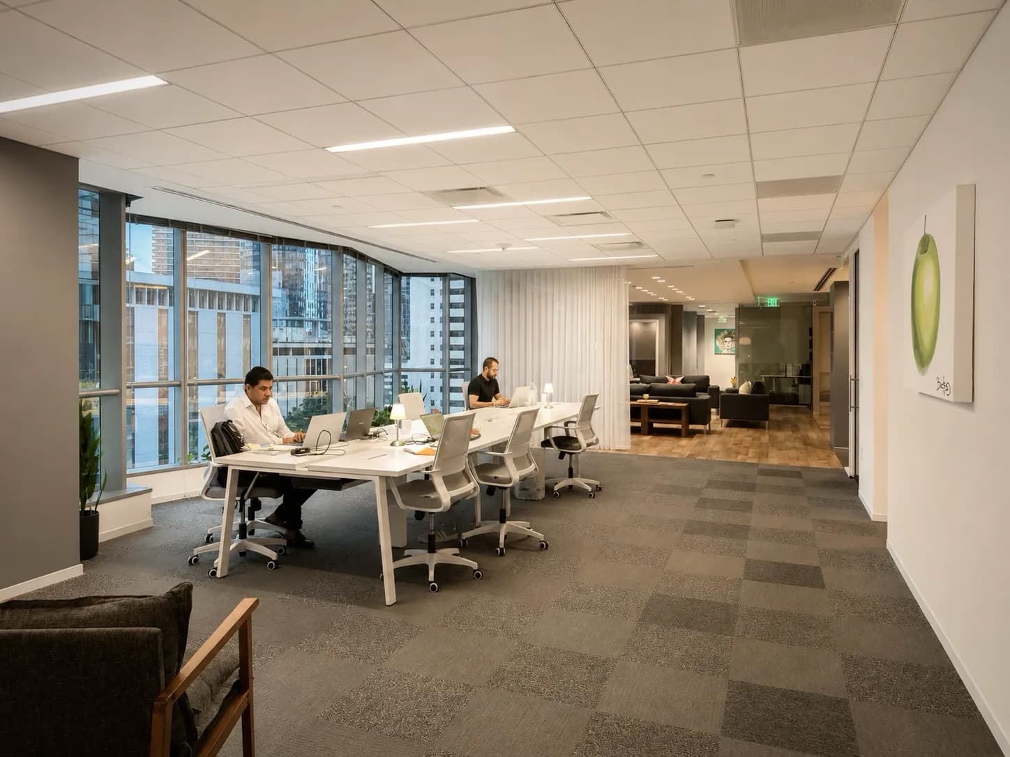 A flexible workspace designed for focus, productivity, and connection