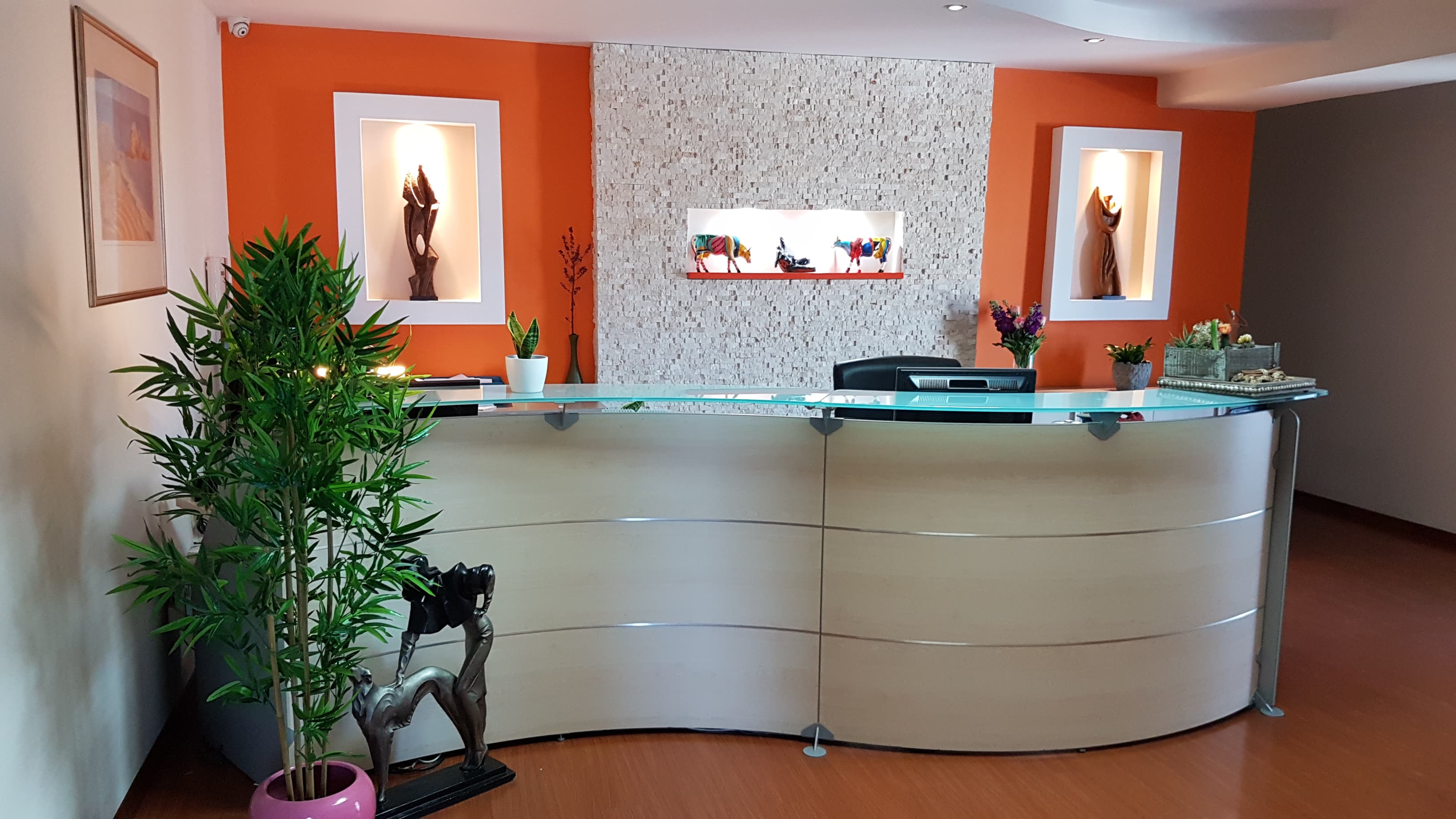 Ecastica Vanezis Reception Area Ecastica Vanezis Reception Area