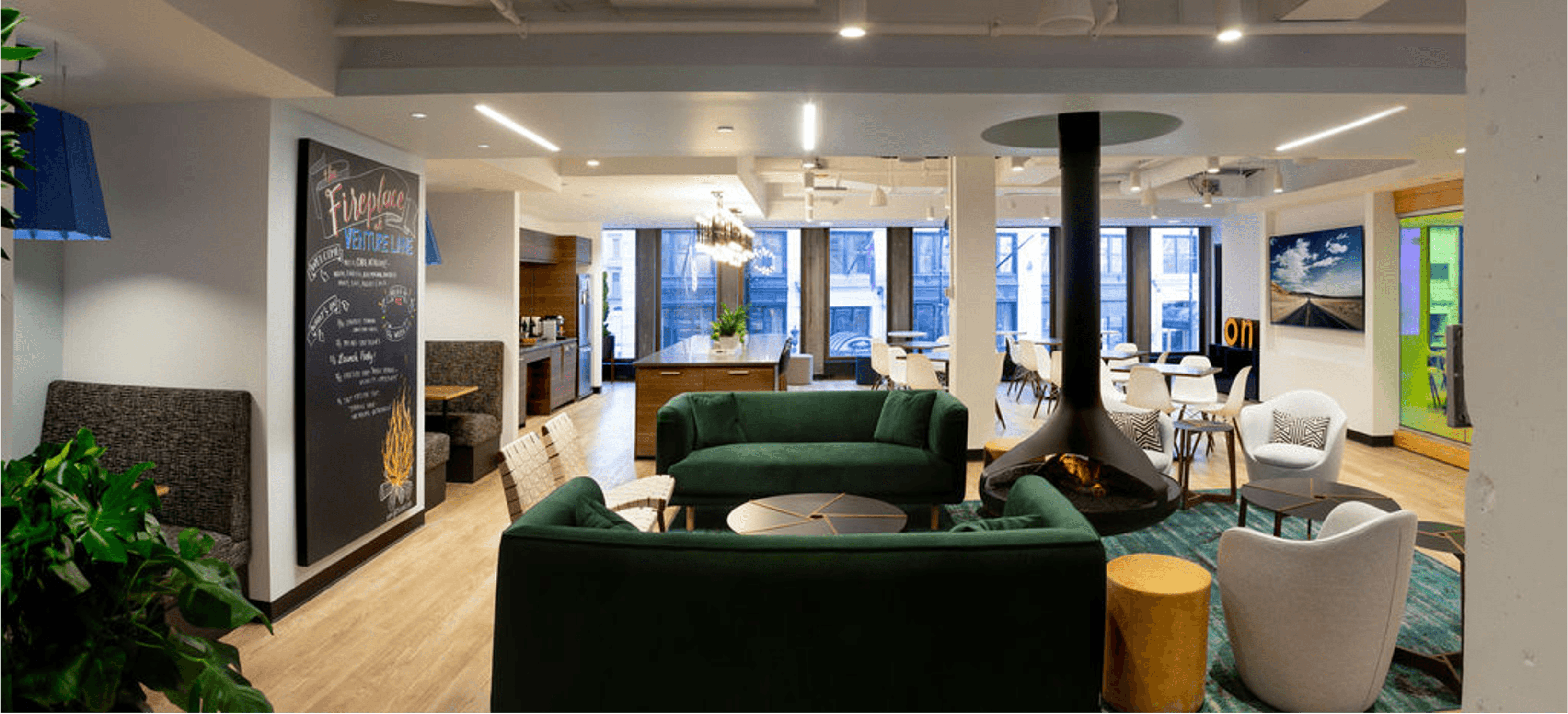 Lounge area