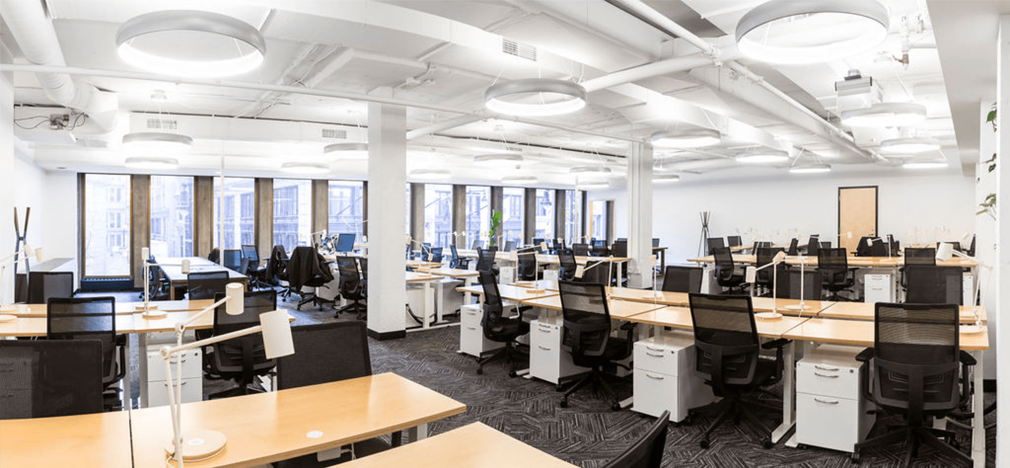 Open desk space for membership plans
