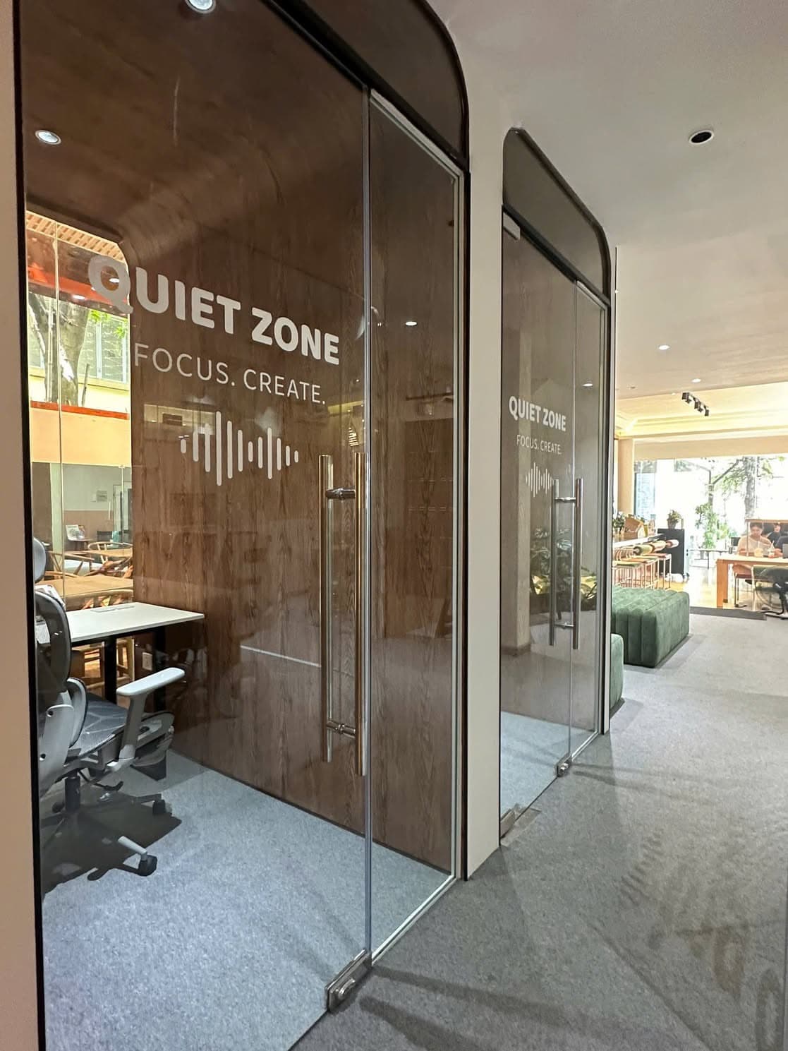Work X interior - common area detail