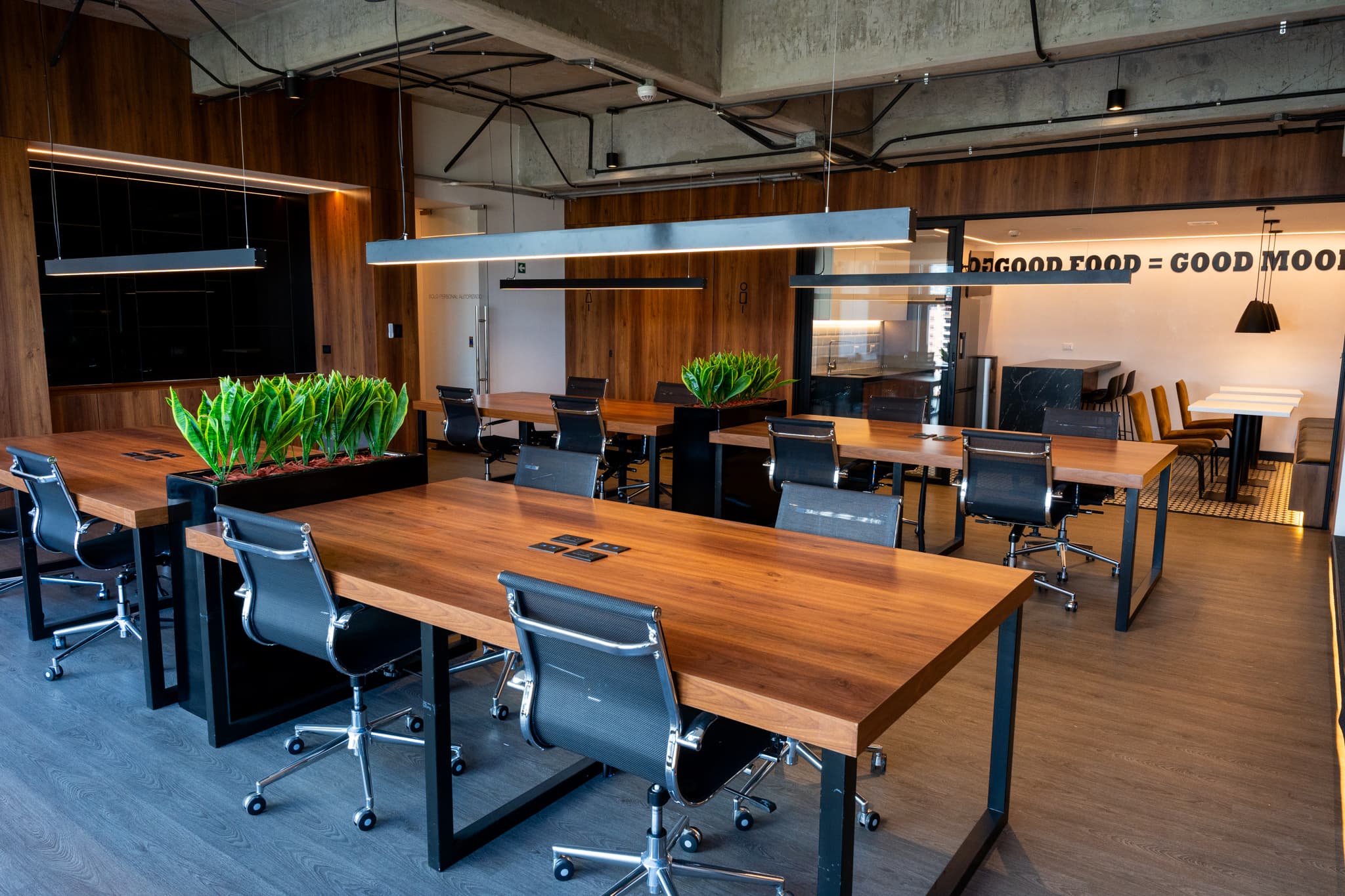Open Desks/ Conference Room