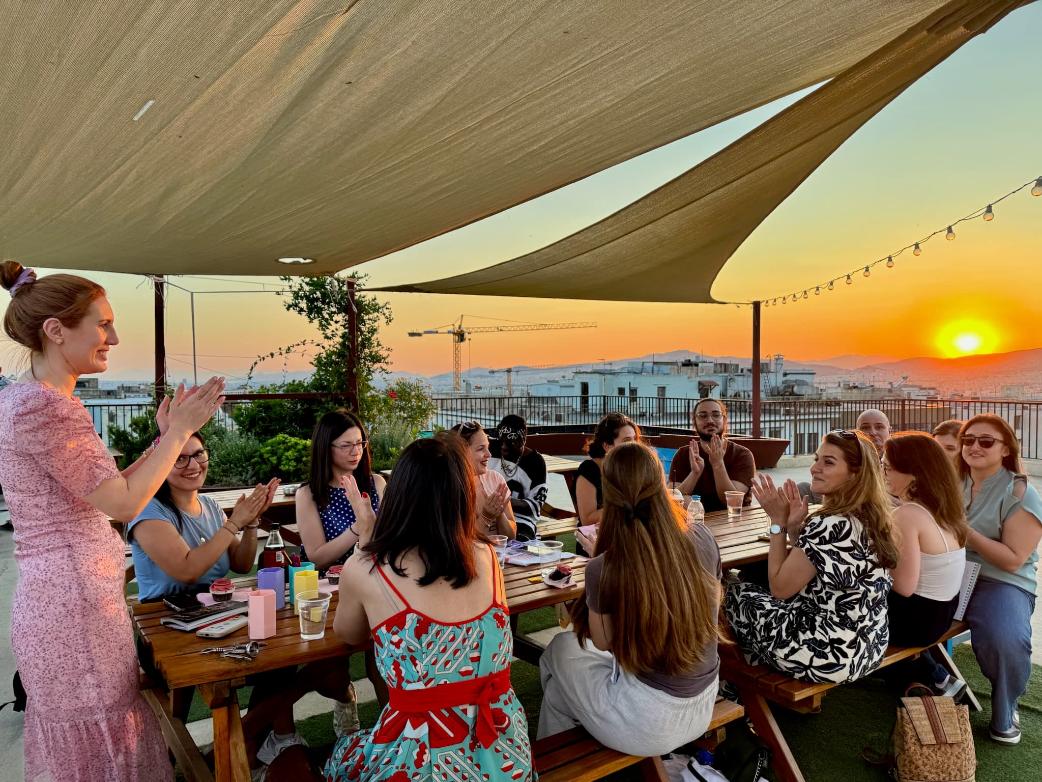Gathering on the Rooftop Gathering on the Rooftop