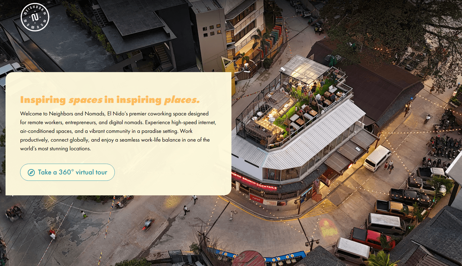Website has all listed facilities at Neighbors and nomads . com 