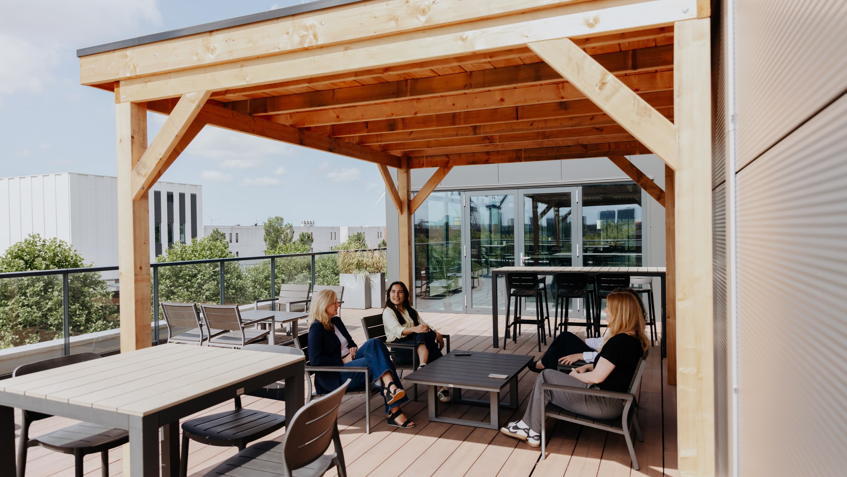 Rooftop terras Rooftop terras