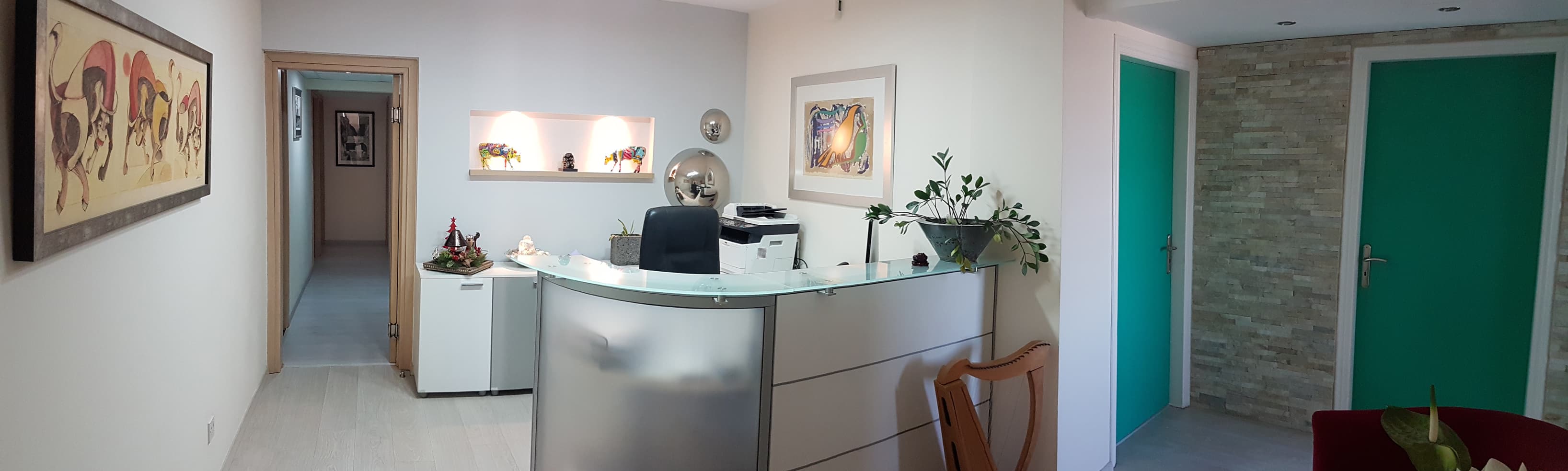 Ecastica Vryonides Reception Area Ecastica Vryonides Reception Area