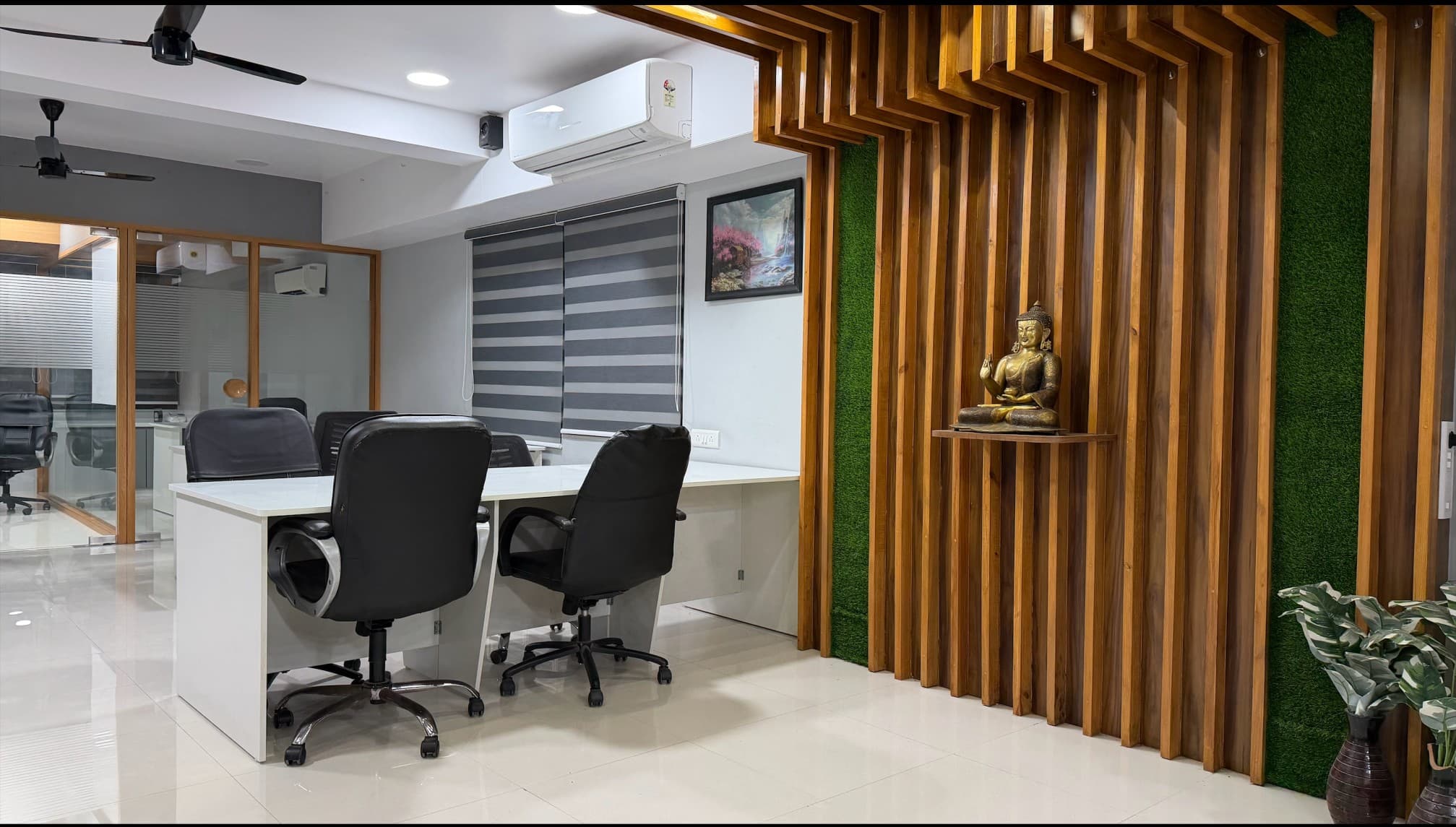 Dedicated desks Dedicated desks