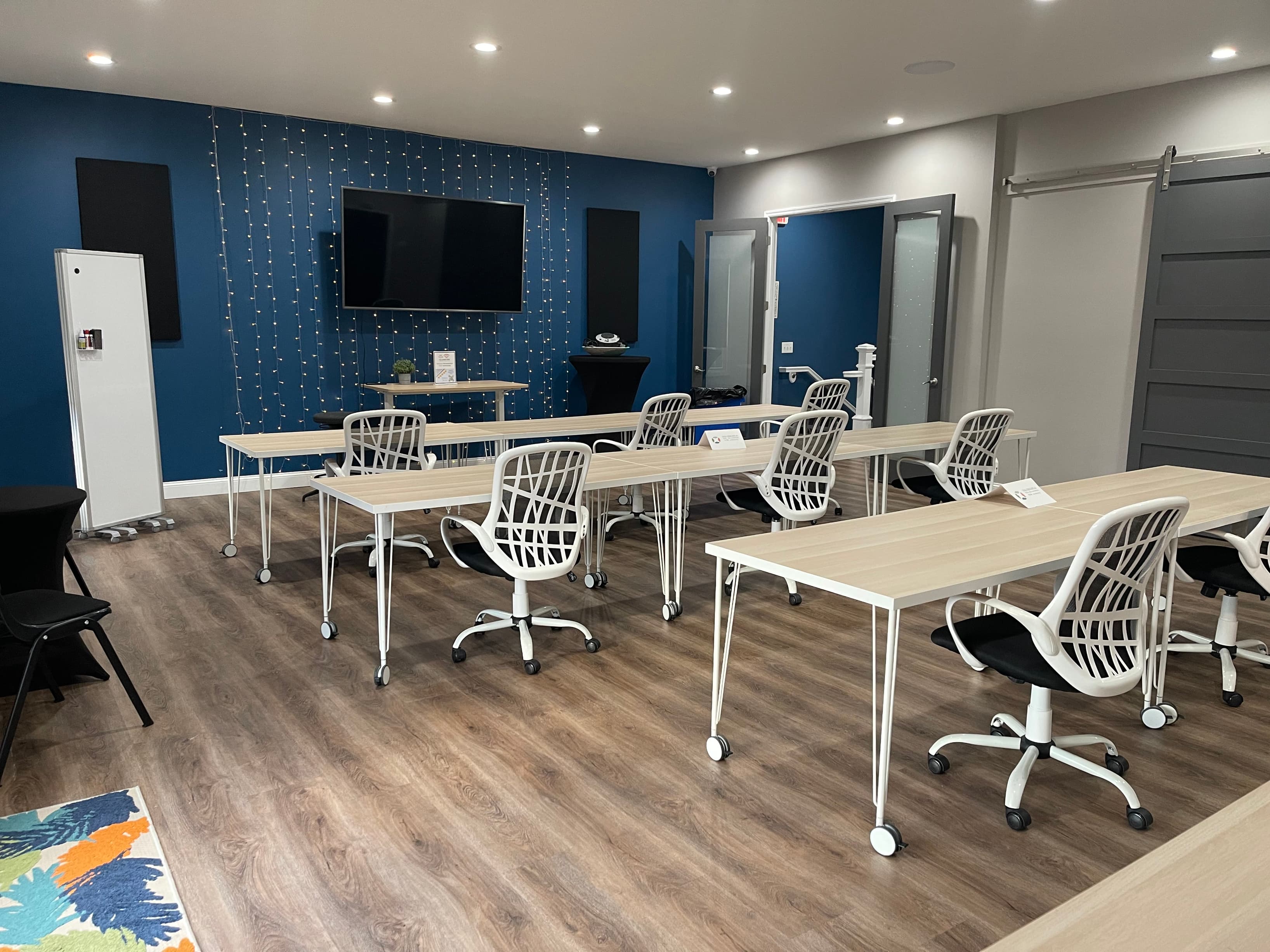 Flex room for training and seminars Flex room for training and seminars