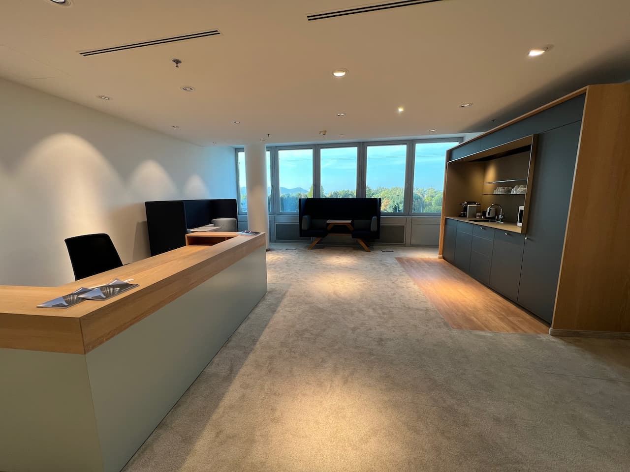 Reception and Lounge Area Reception and Lounge Area