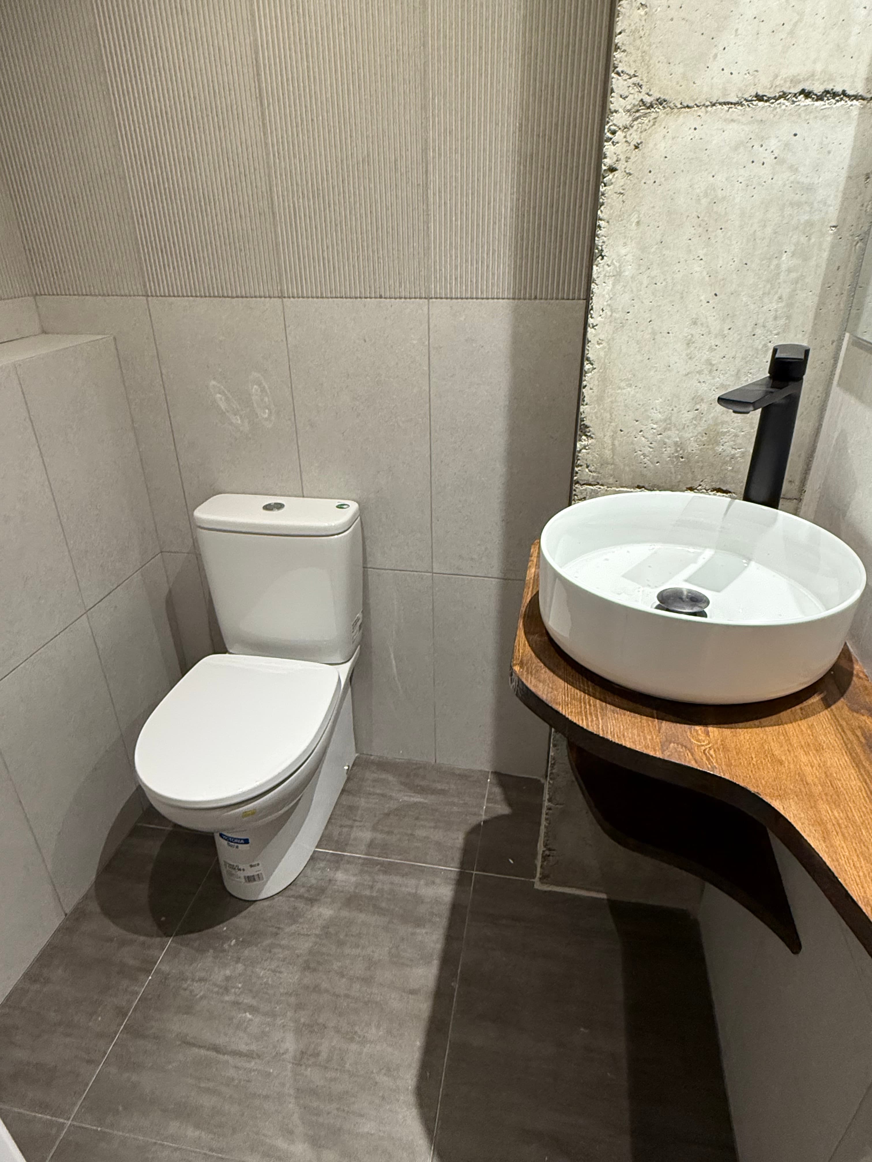Brand new Toilets