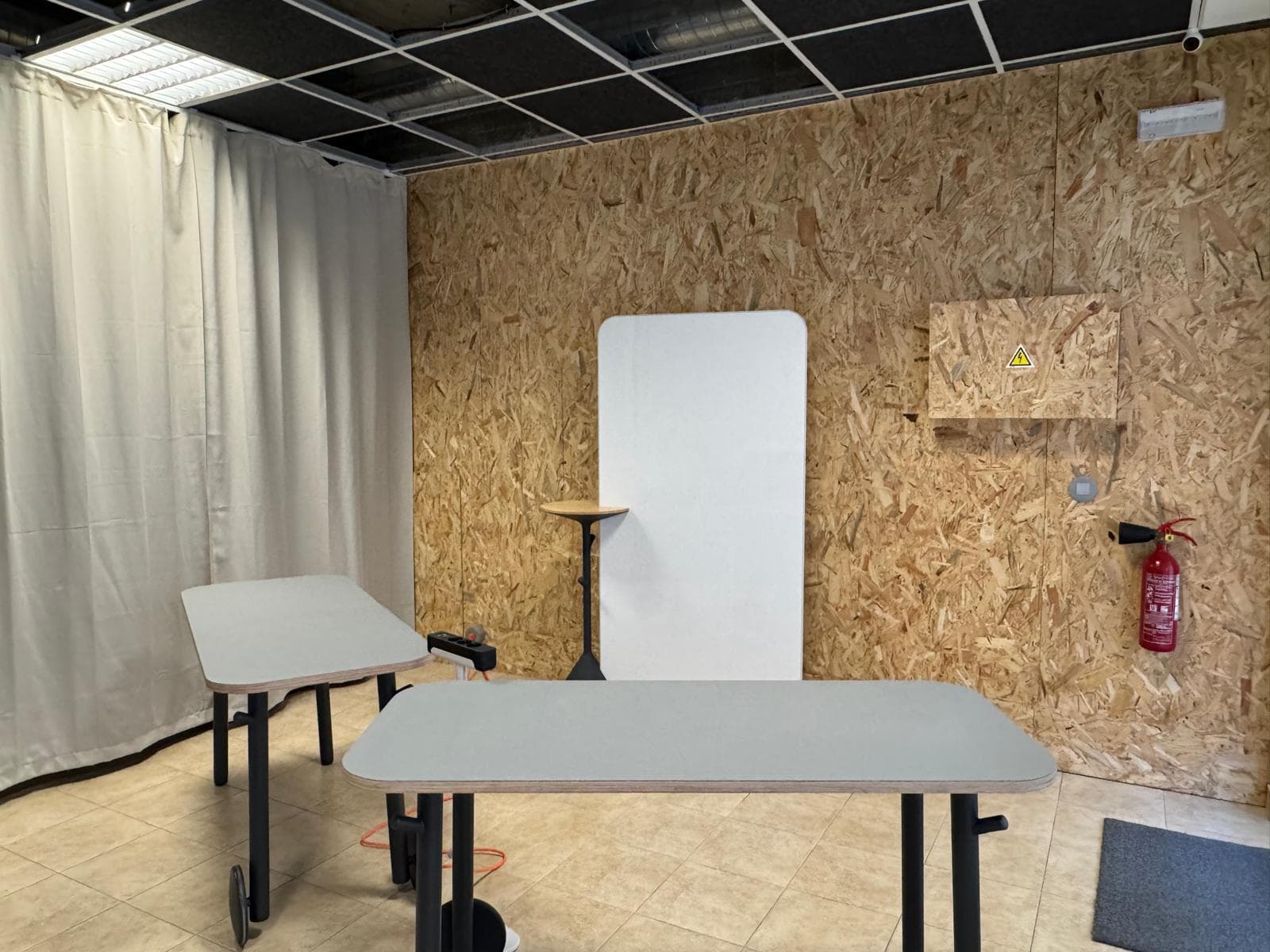 Collaborative tables and conference accessories