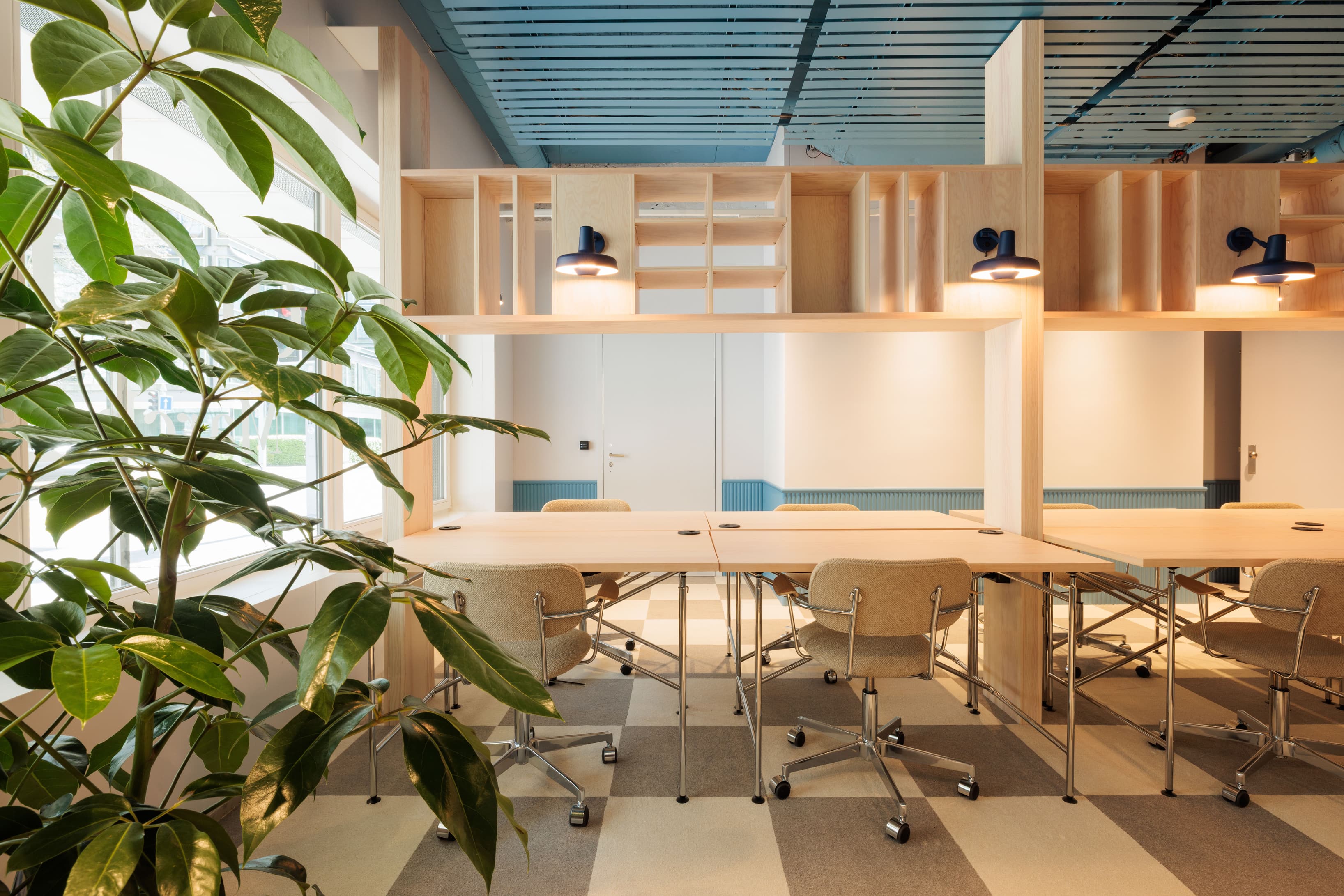 Open desks