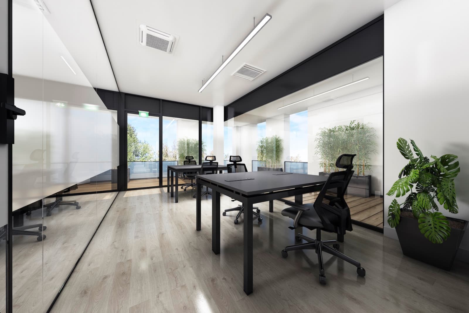 Private Office with Balcony Private Office with Balcony