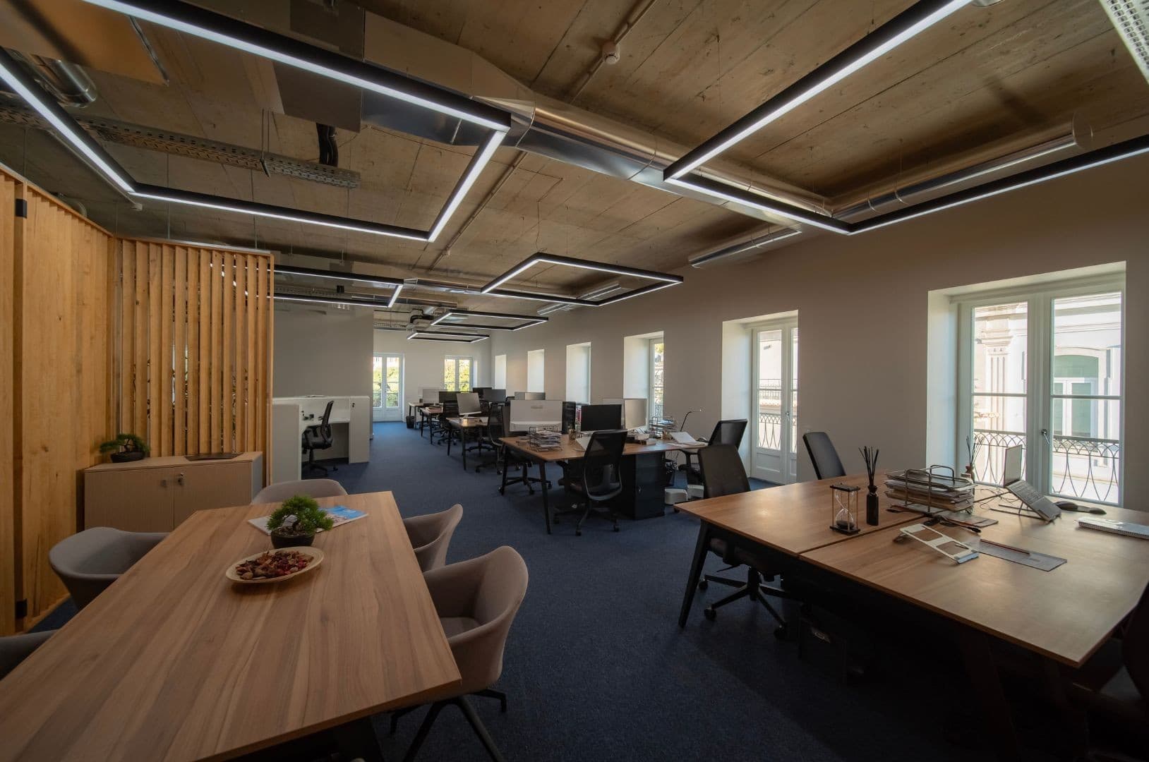Dedicated desks