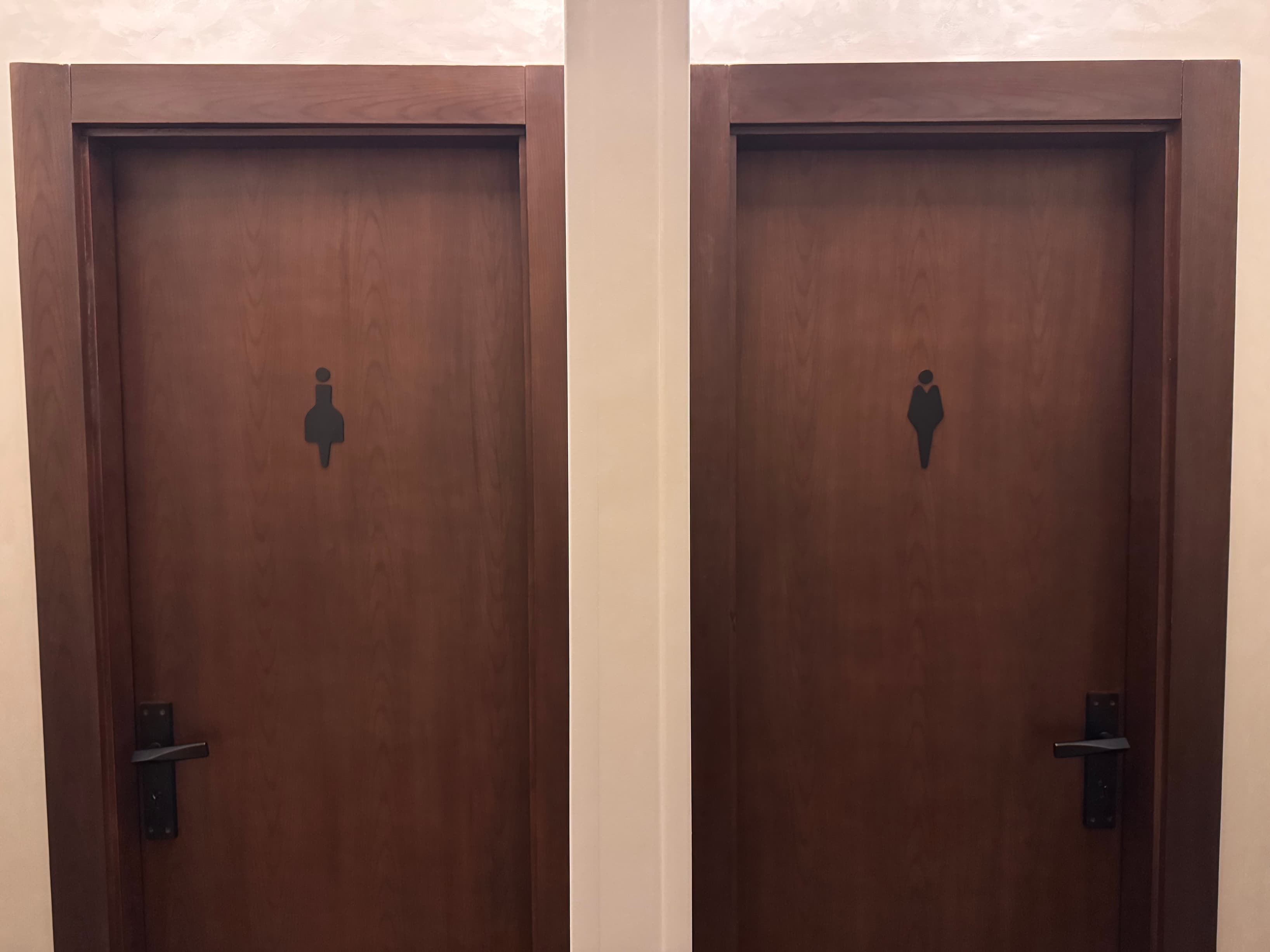 Two genders bathrooms Two genders bathrooms