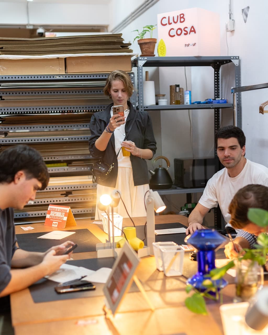 Coworking hot desk