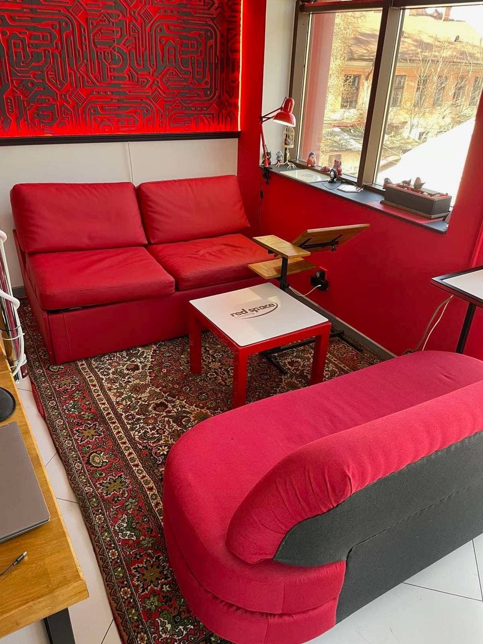 lounge area