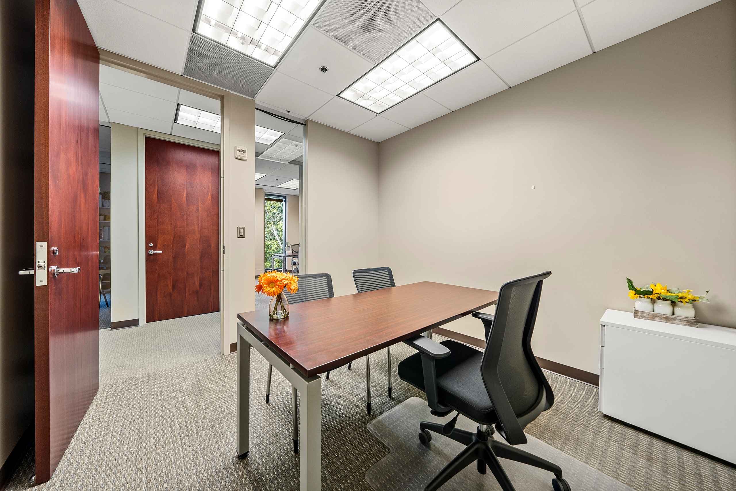 Small interior office