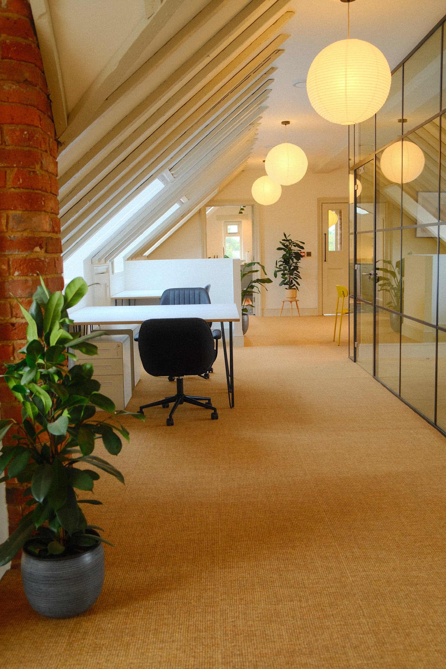 Dedicated desks 