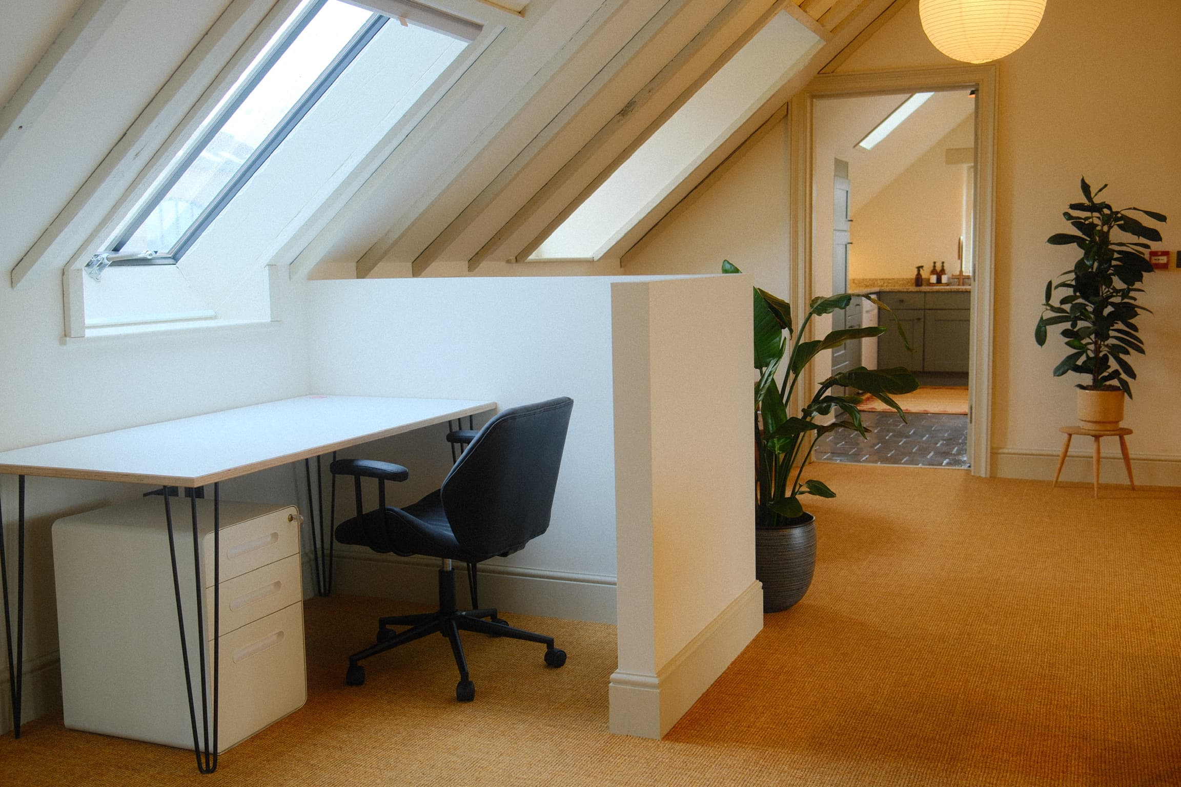 Dedicated desk 