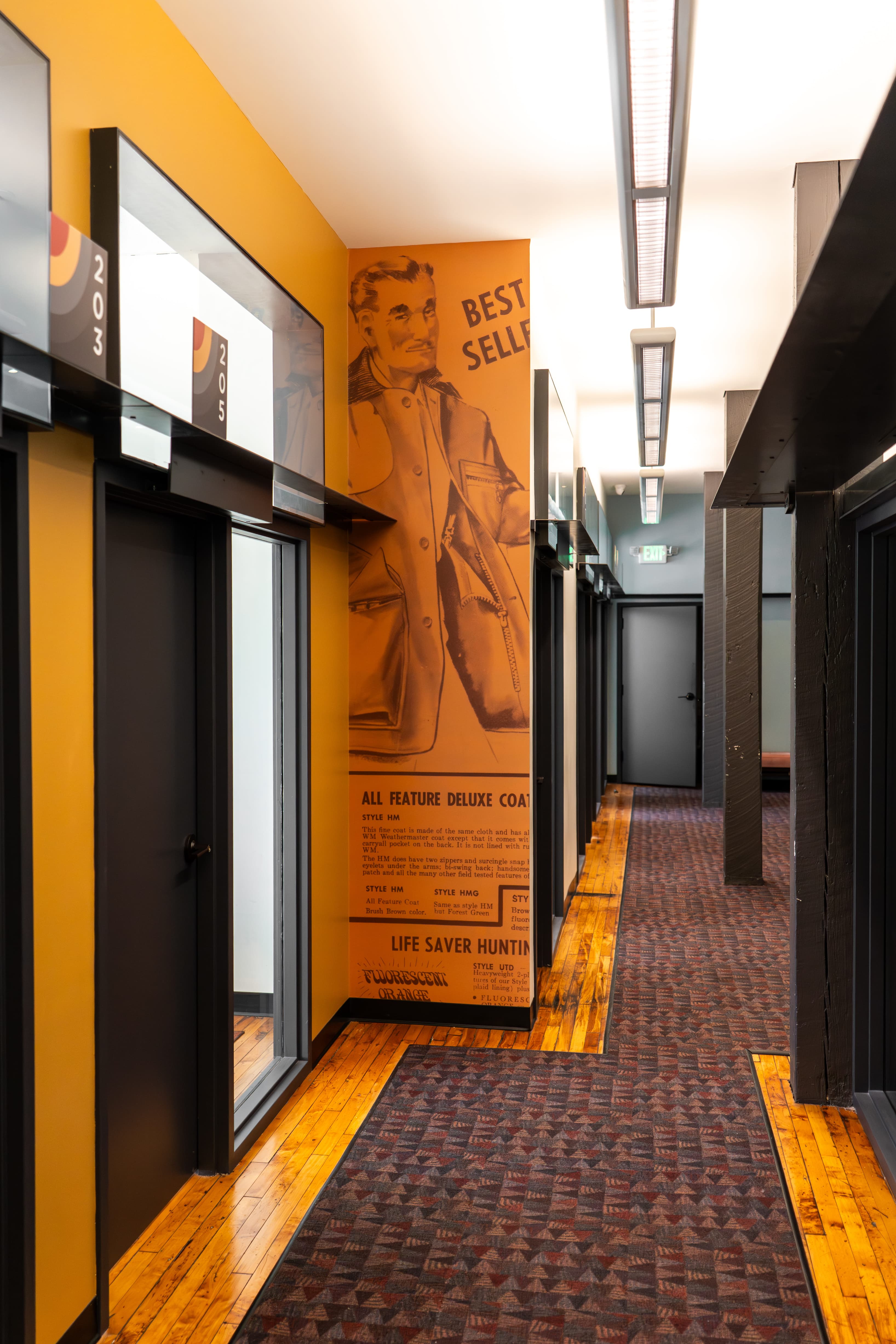 Business Center Hallway