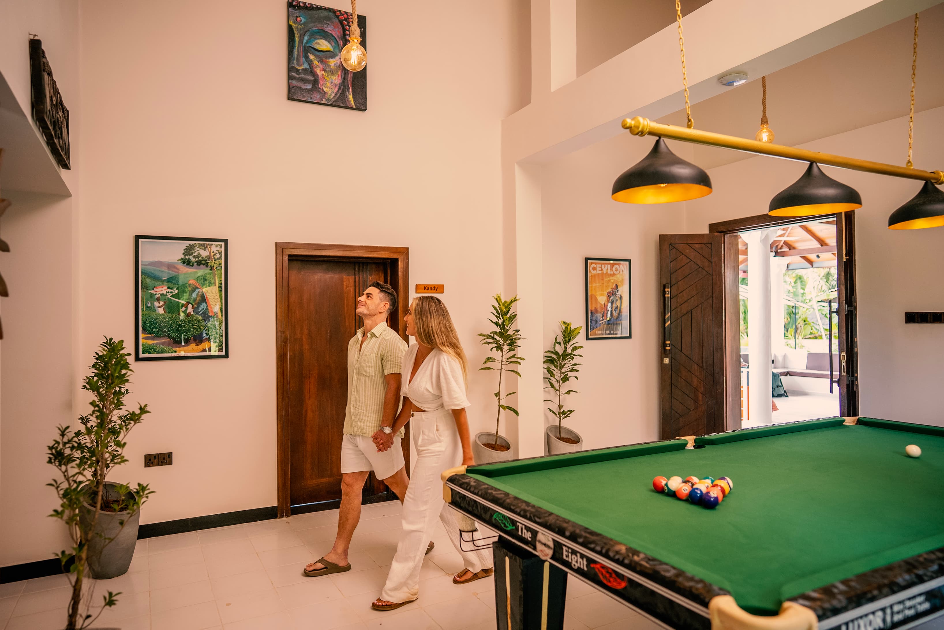 Pool table area / reception Pool table area / reception