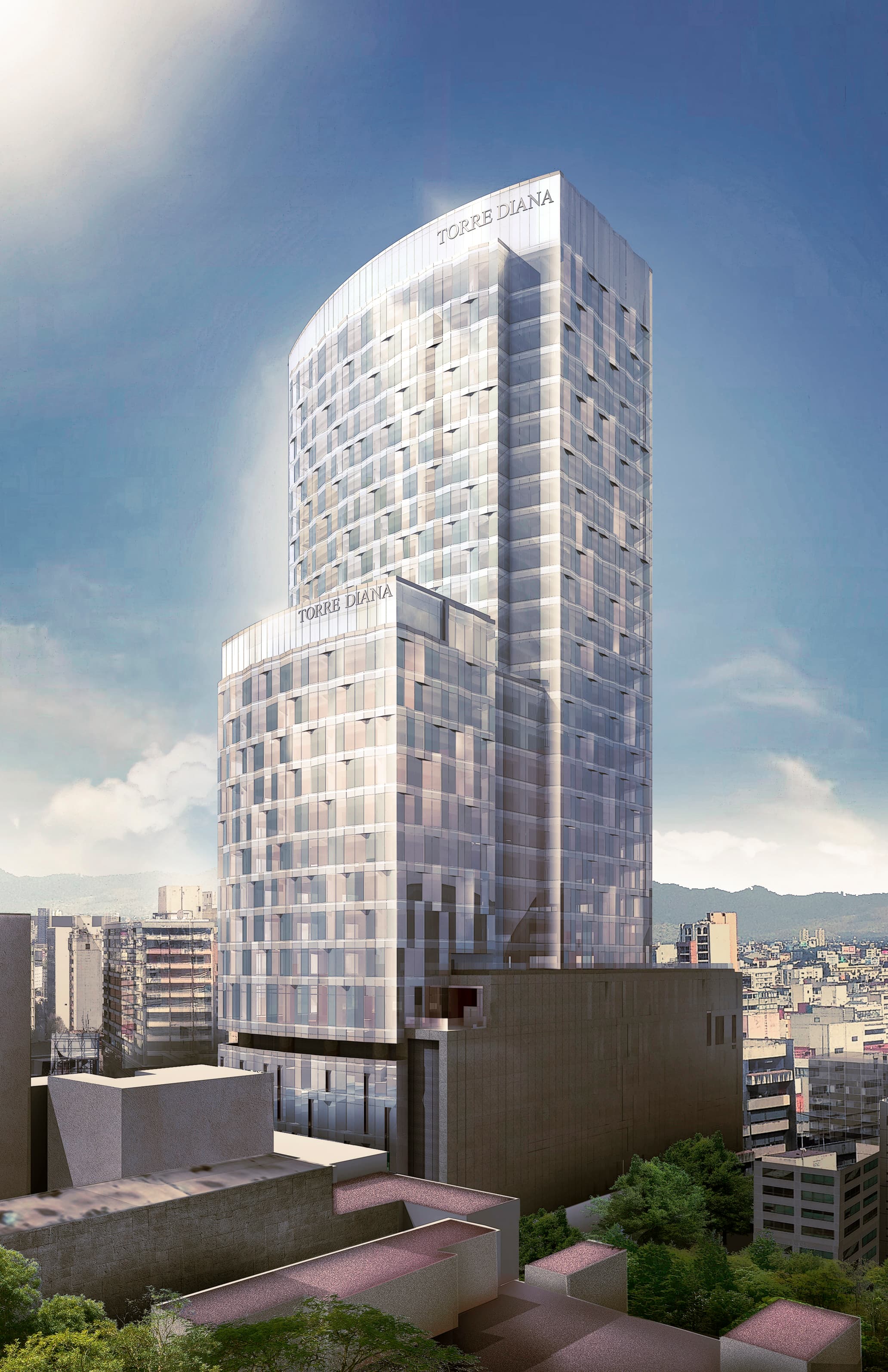 It offers spectacular views of two of the city's most iconic monuments: Diana the Huntress and the Angel of Independence.