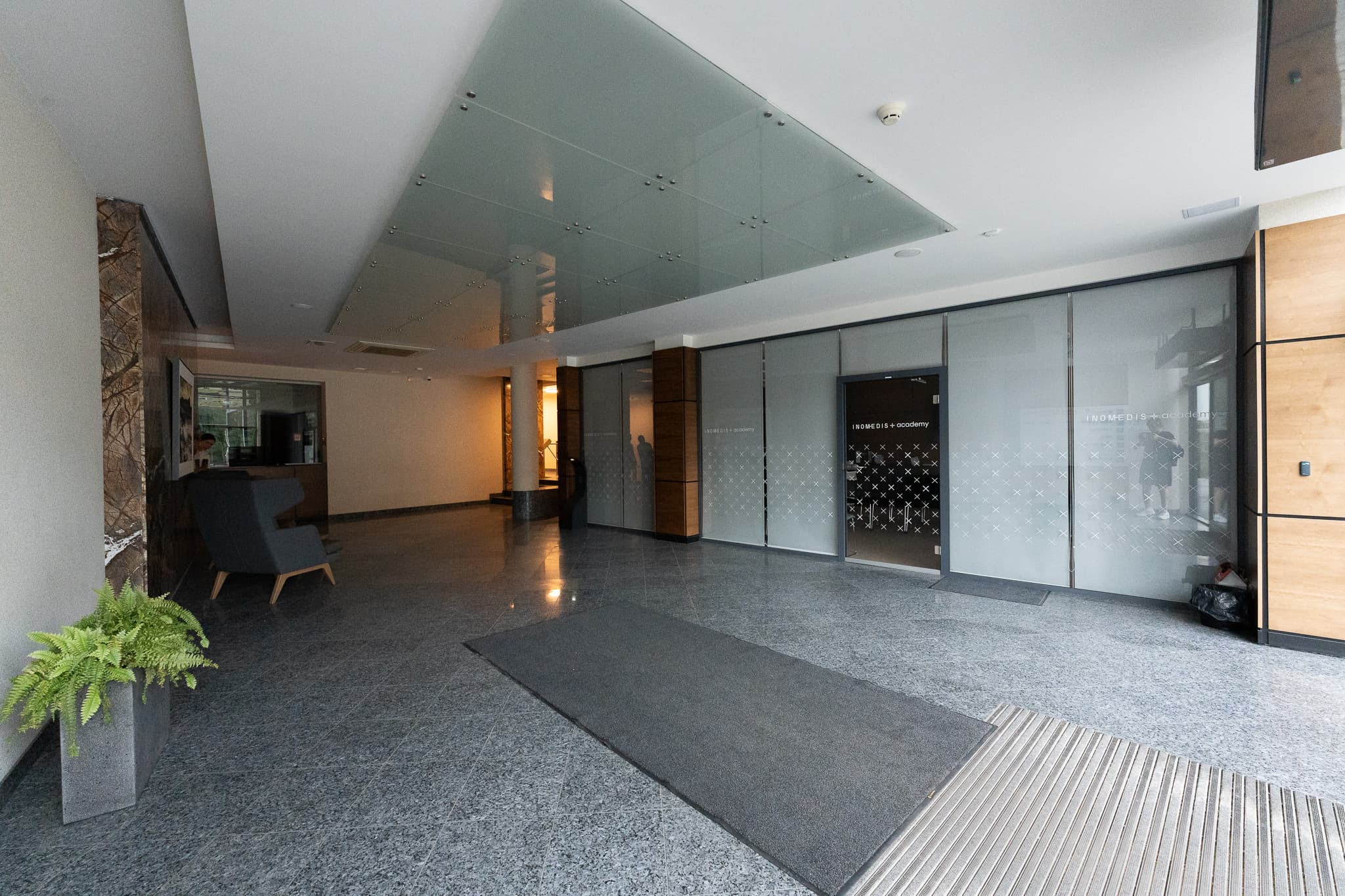 Main lobby featuring high-end finishes