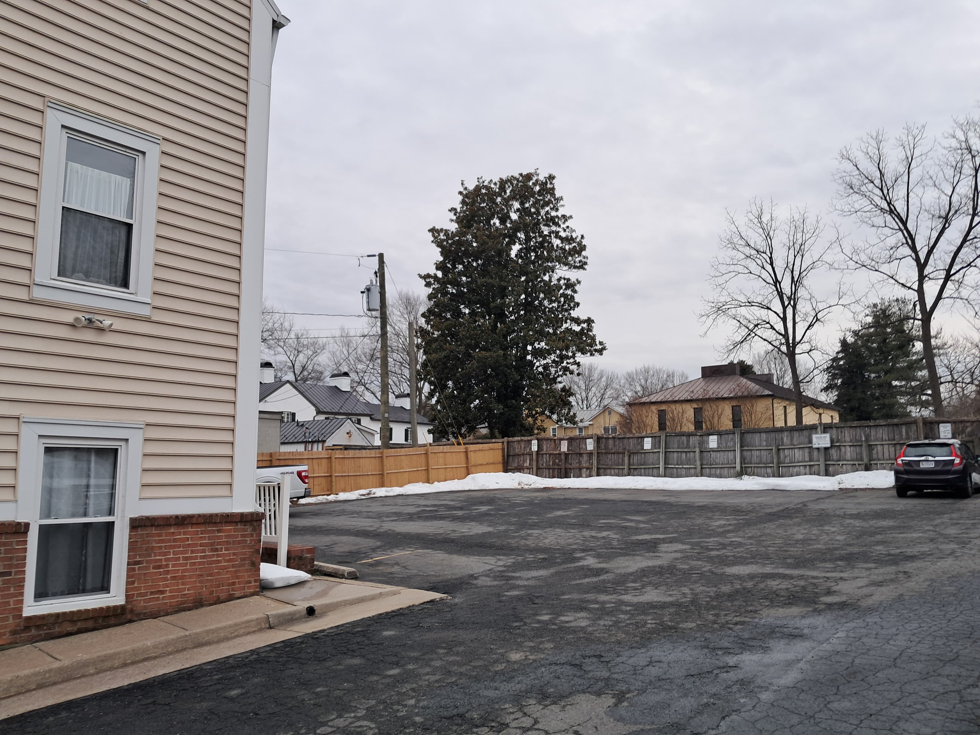 Ample parking Ample parking