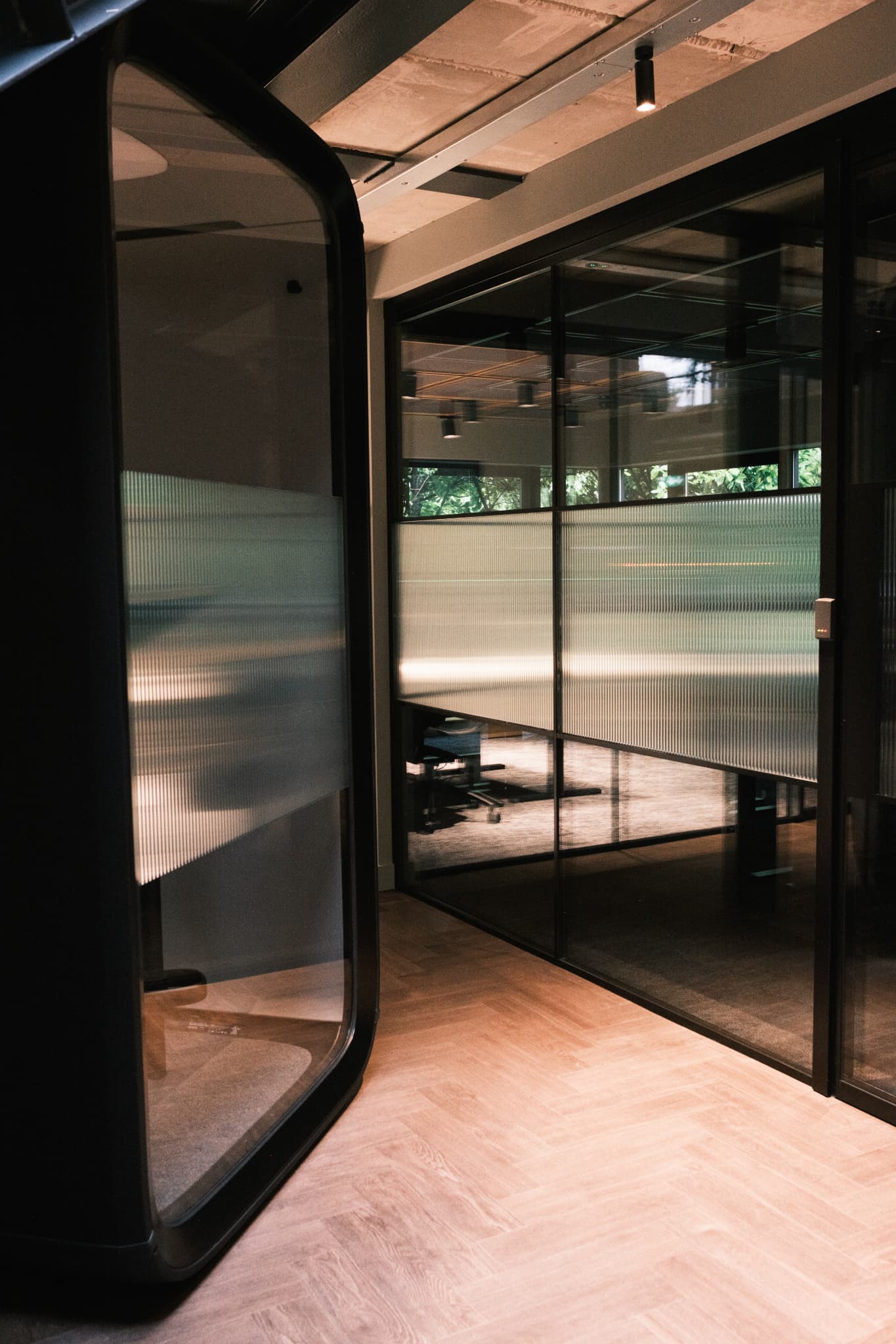 Acoustic partitioning