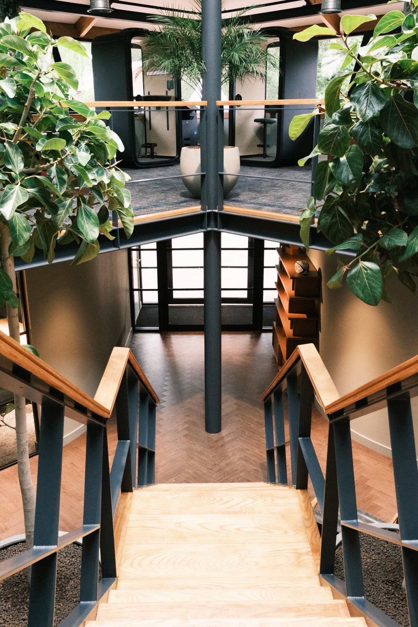 Stairwell and Entrance
