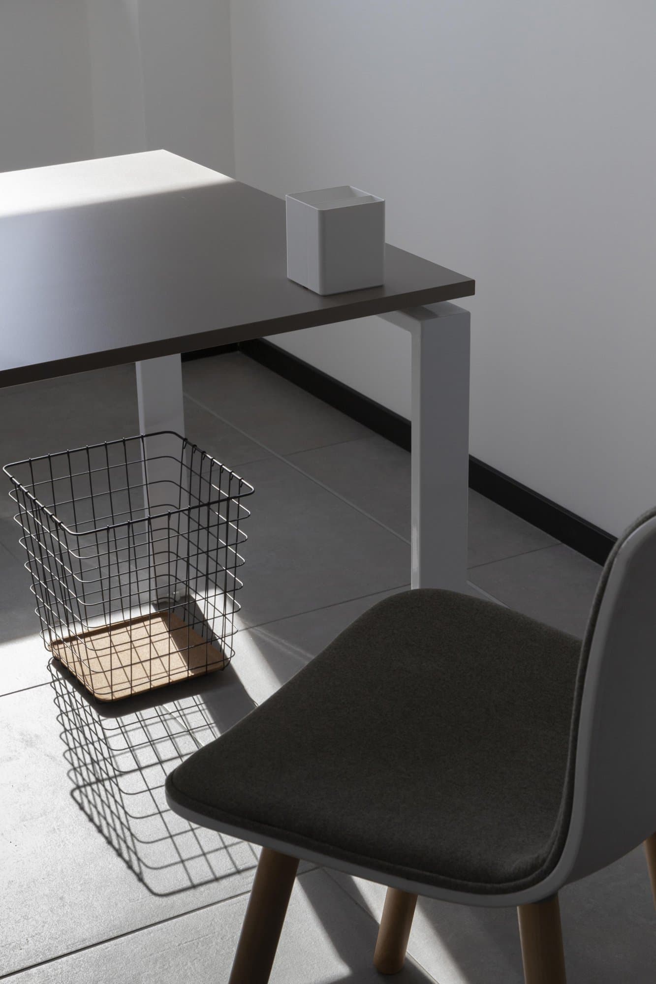 Desk detail in a private office. Desk detail in a private office.