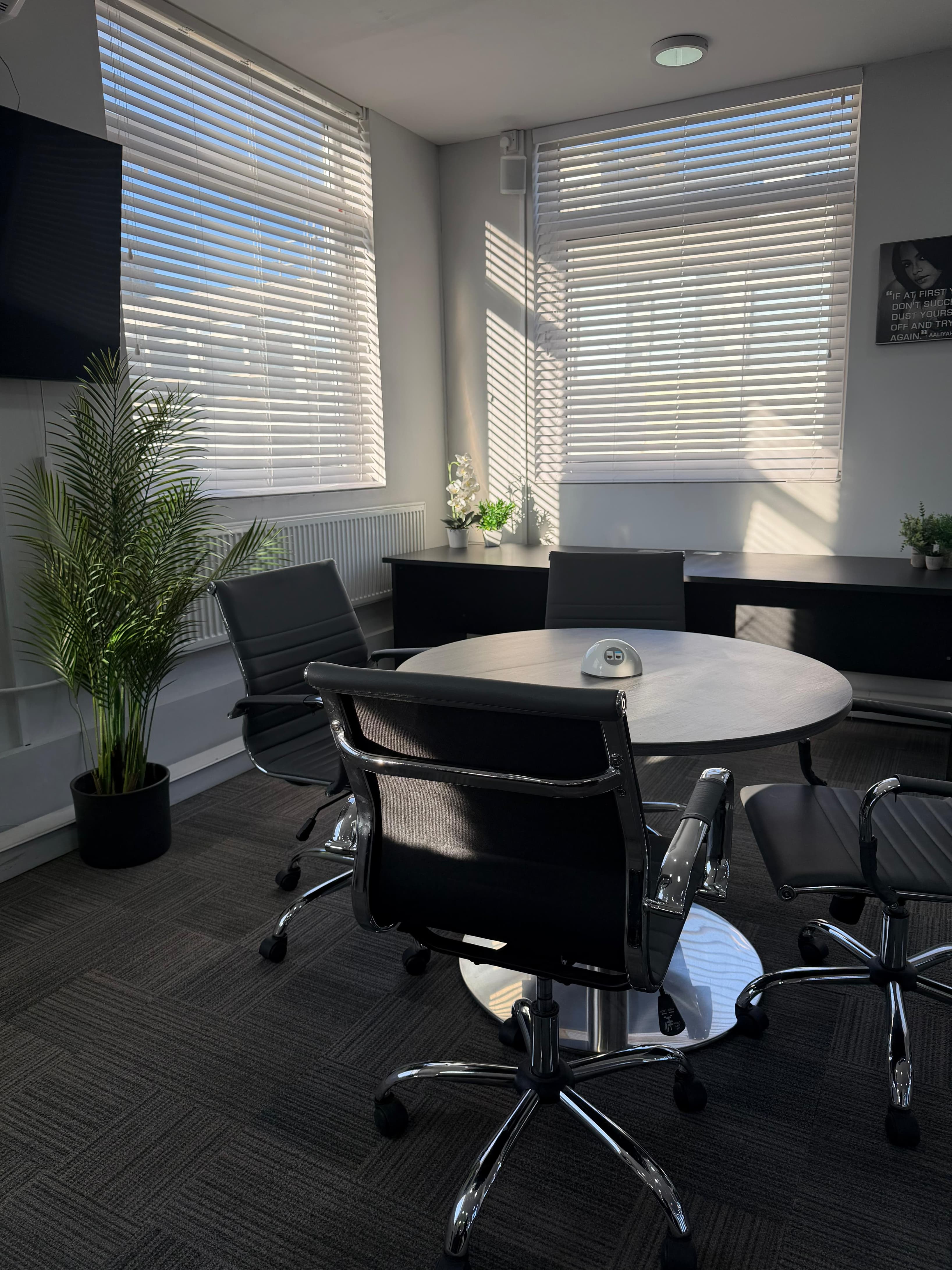 Small private office